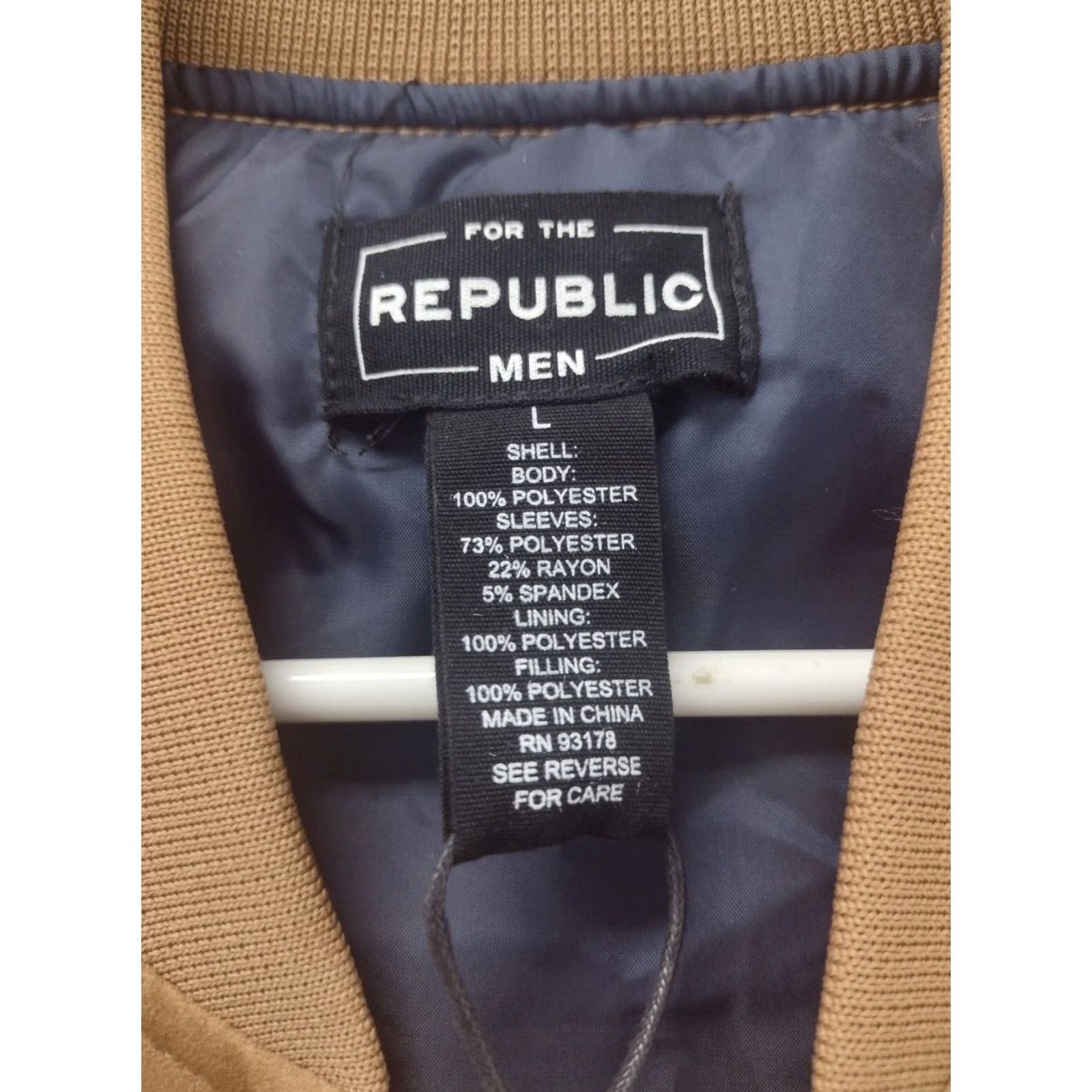 Vintage Republic For The Men Suede Jacket L Jacket Men Camel Navy Heather Grey Size US L / EU 52-54 / 3 - 4 Thumbnail