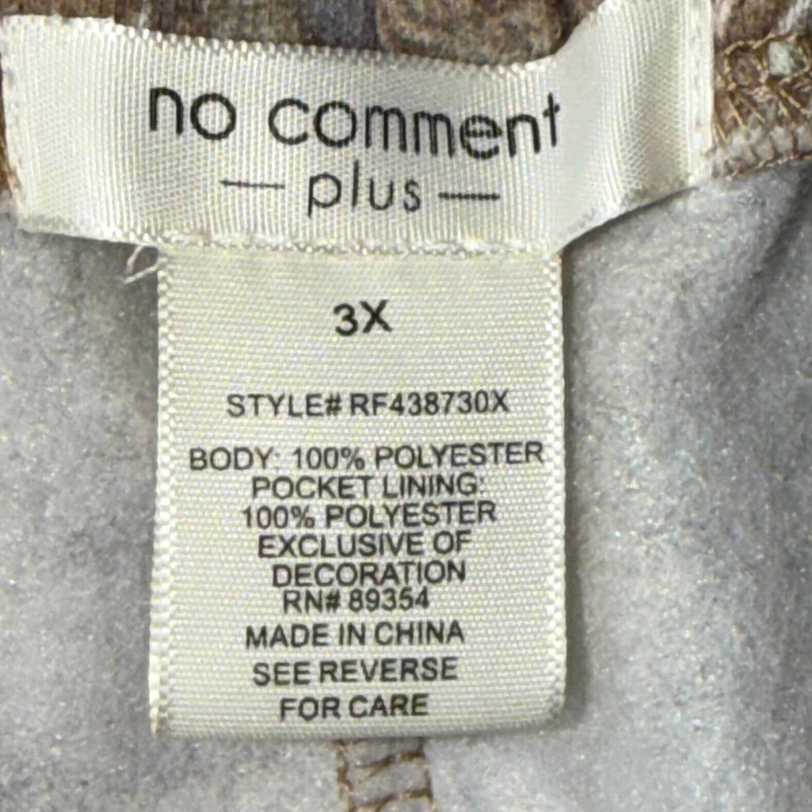 Other No Comment Plus Camouflage Jogger Pants 3X Size 42" / US 20 - 4 Thumbnail
