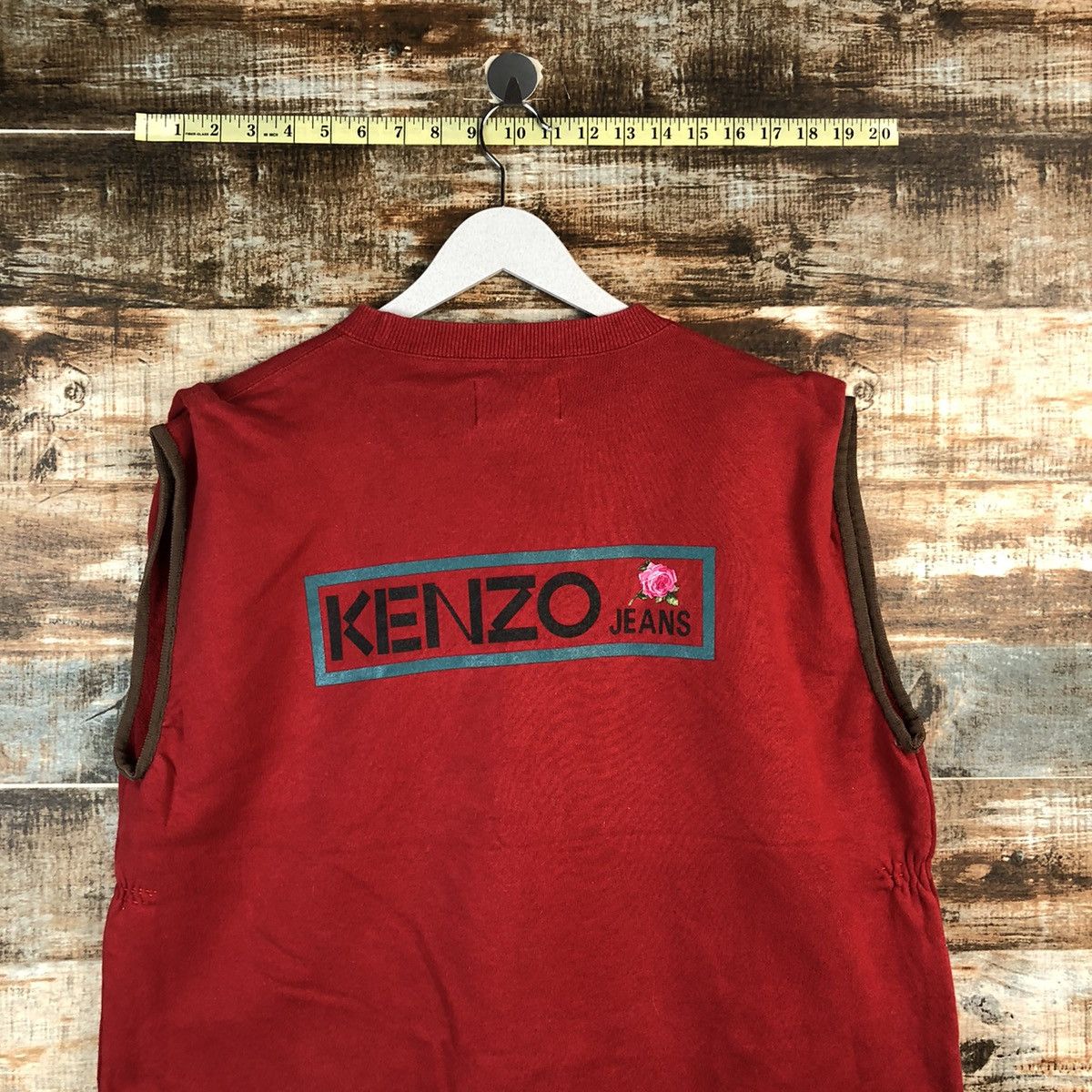 Kenzo D Kenzo vintage japan Red Vest #A2593 Size US L / EU 52-54 / 3 - 2 Thumbnail