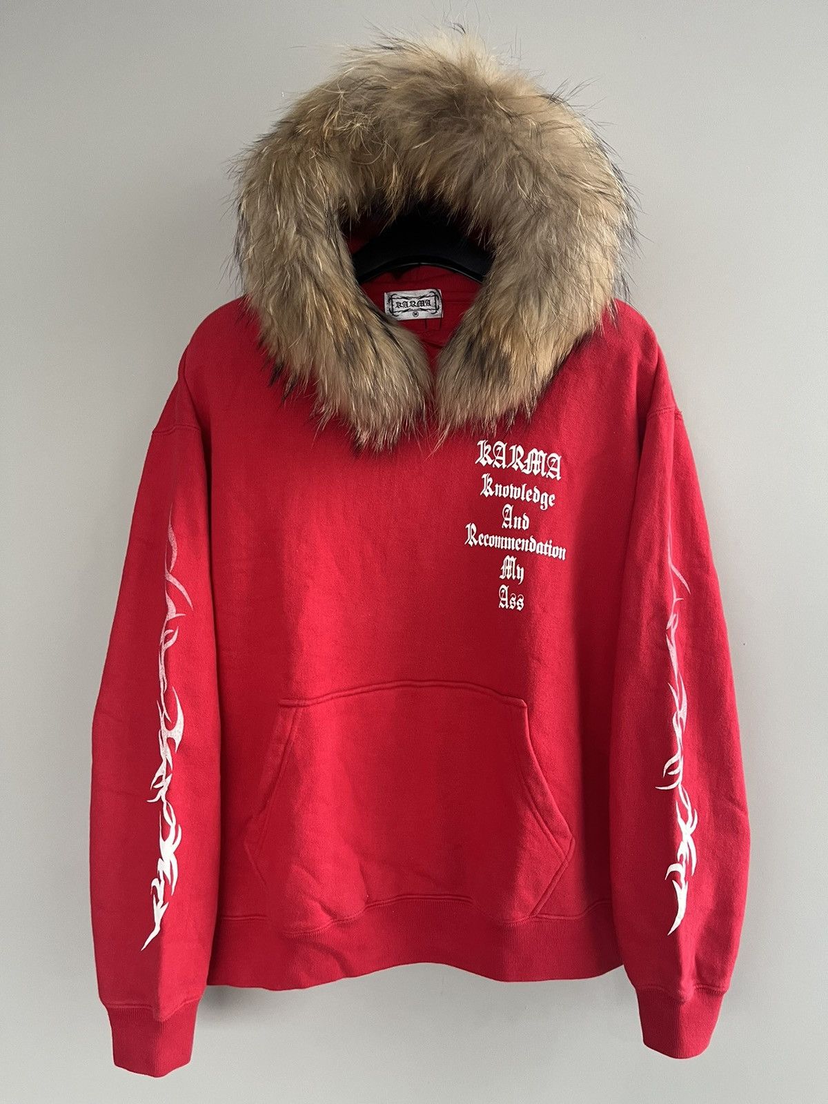 Le Grande Bleu (L.G.B.) JAPANESE KARMA SEDITIONARIES GOTHIC POEM FUR HOODIE PUNK Size US M / EU 48-50 / 2 - 1 Thumbnail