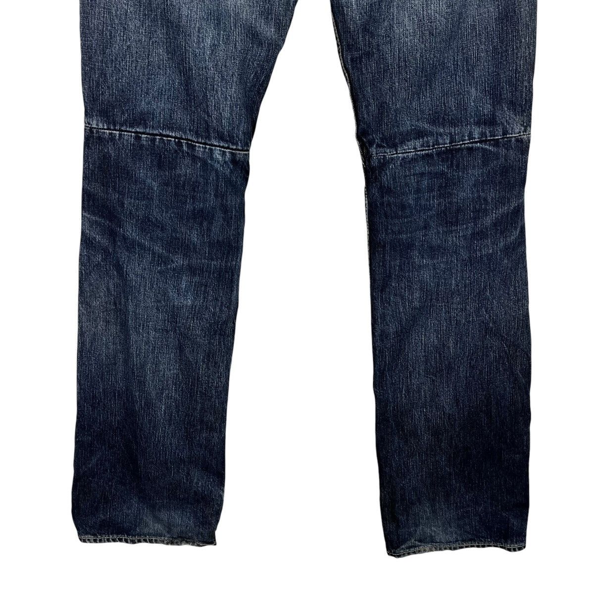 Vanson Leathers Vintage Vanson Leather Distressed Biker Jeans Size 32" / US 10 / IT 46 - 10 Thumbnail