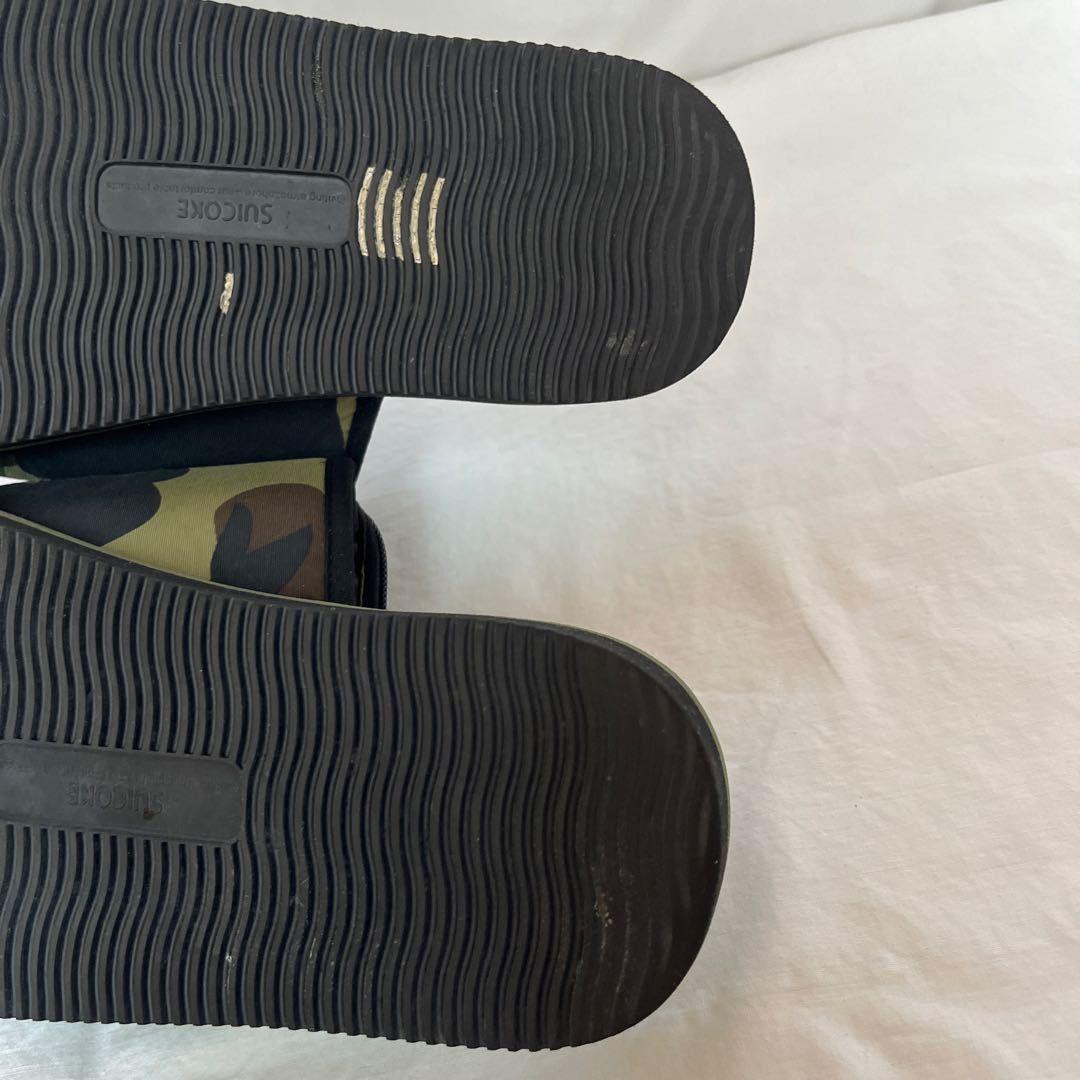Bape × Suicoke OG-276APE Pock-Ape Camo Slides Size US 10 / EU 43 - 4 Thumbnail