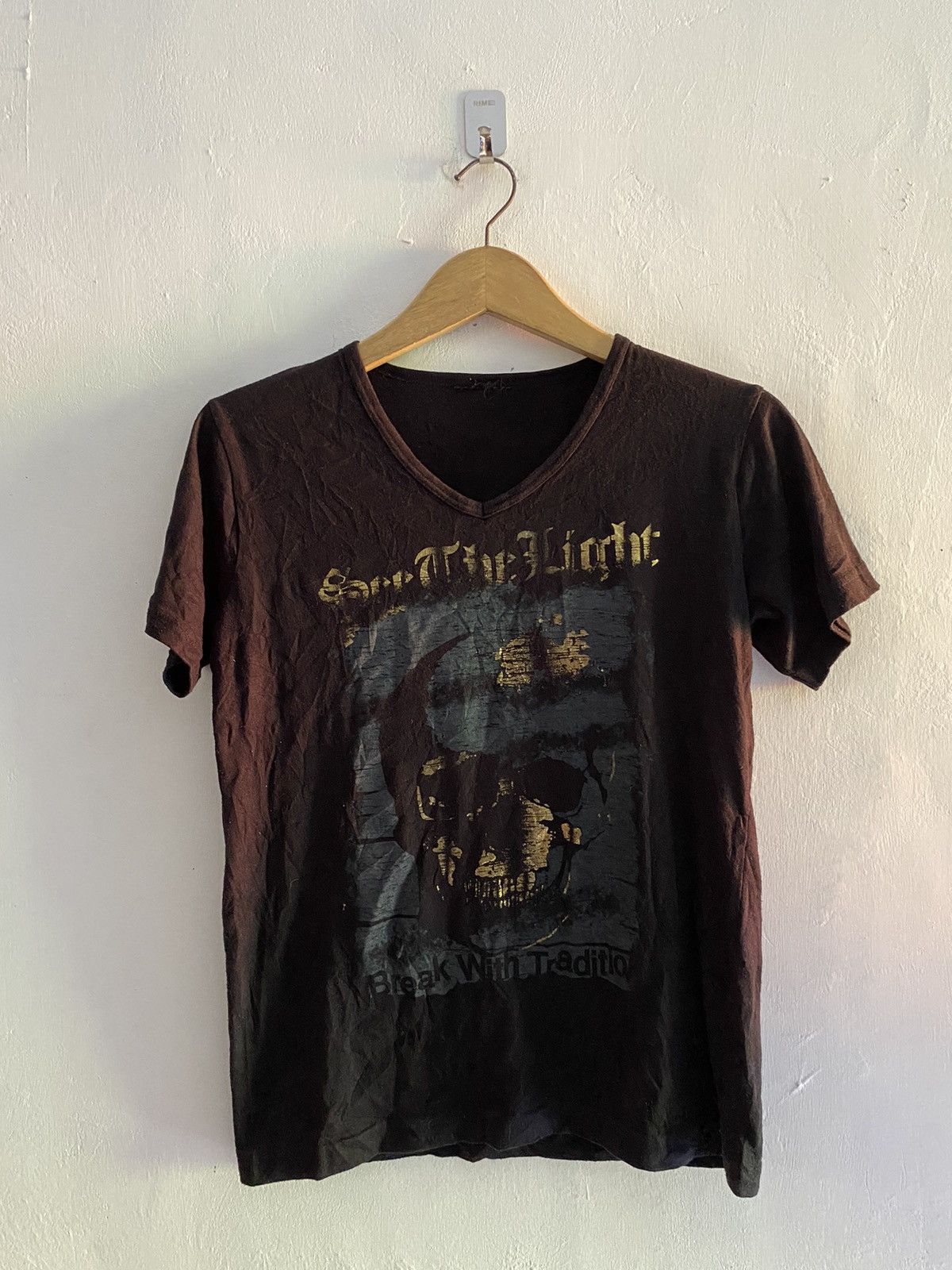 Beauty Beast × If Six Was Nine × Le Grande Bleu (L.G.B.) Vintage gothic dark skull tshirt Size US M / EU 48-50 / 2 - 1 Thumbnail