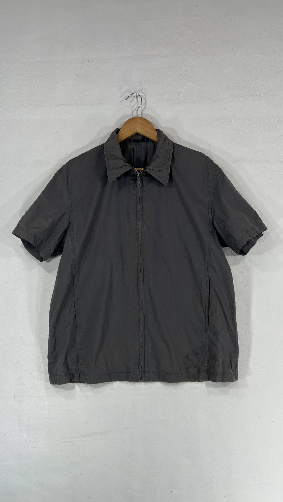 Yohji Yamamoto Vintage Full Zipper Yohjiyamamoto Shirt Size US L / EU 52-54 / 3 - 1 Thumbnail
