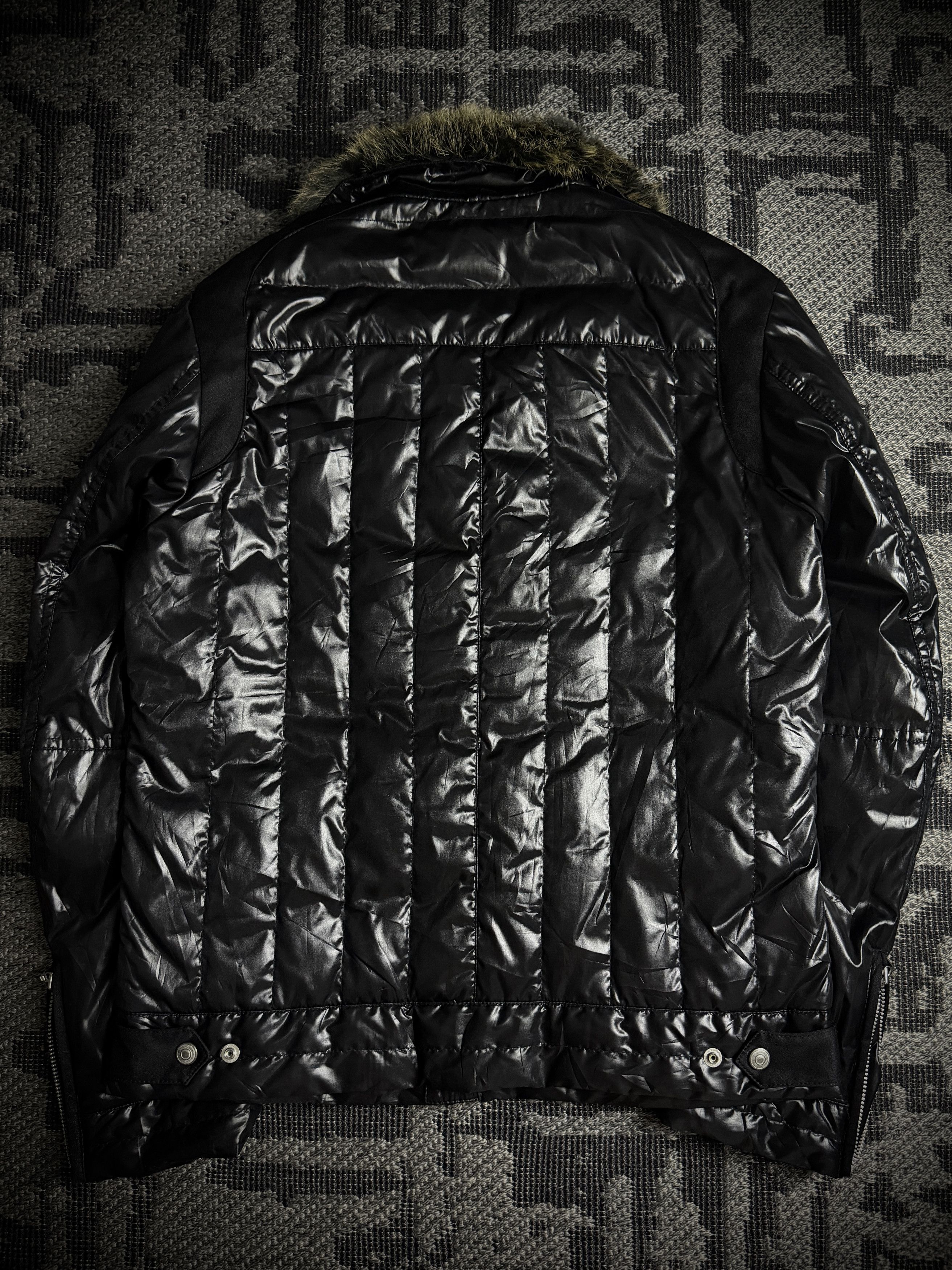 Tornado Mart Tornado Mart Quilted Real Fur Down Jacket Size US L / EU 52-54 / 3 - 7 Thumbnail