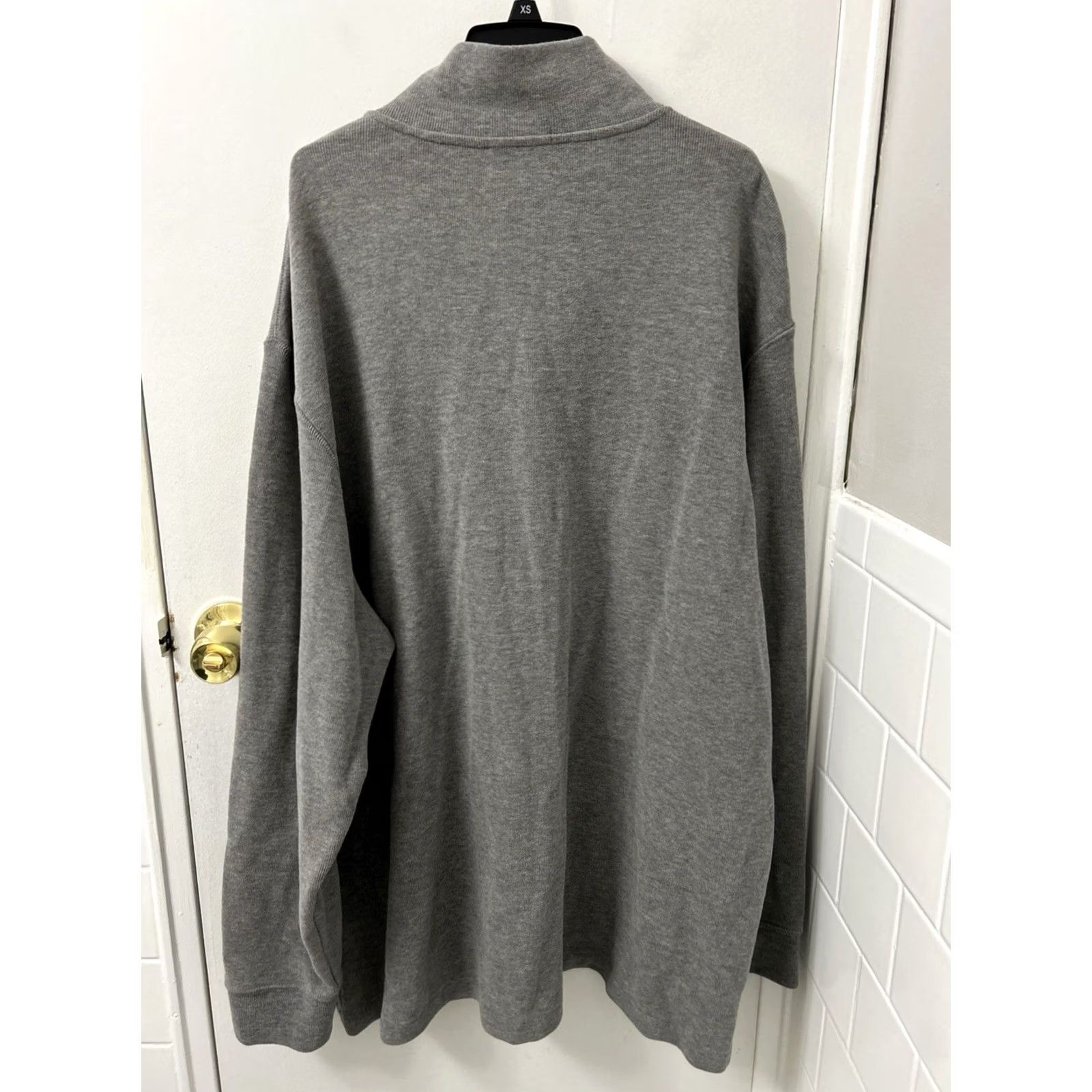 Polo Ralph Lauren VINTAGE Polo Ralph Lauren 1/4 Zip Mens Sweatshirt Pullover Logo Gray 2XL Long Sleeve Size US XXL / EU 58 / 5 - 7 Thumbnail