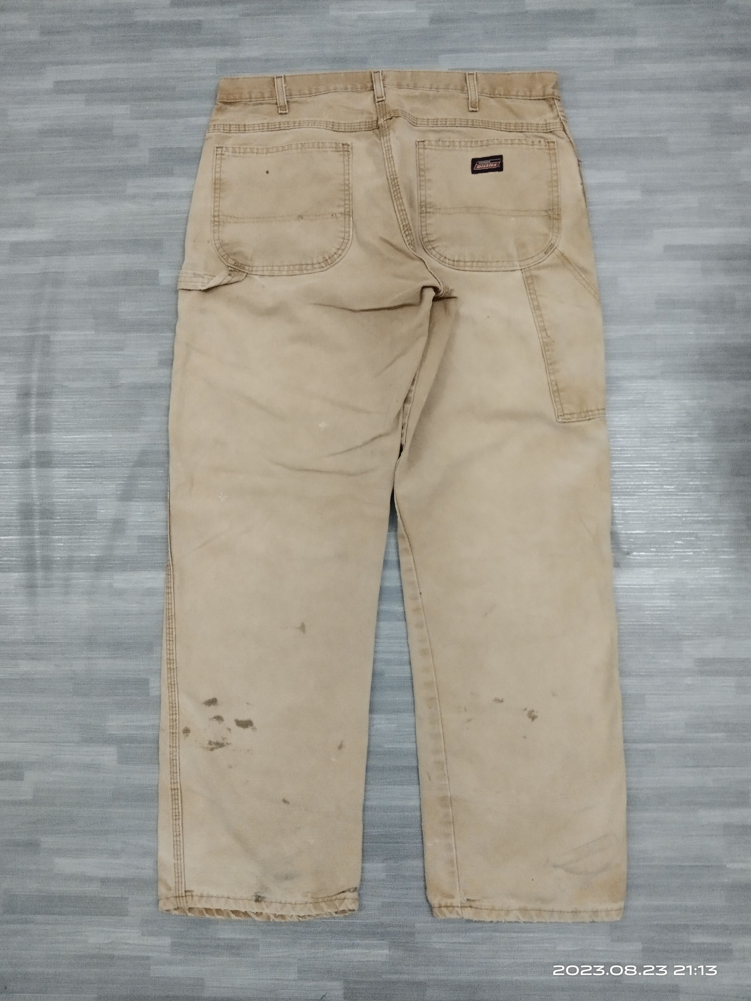 Dickies TRASH SICK DICKIES CARPENTER DENIM PANTS Size US 33 - 3 Thumbnail