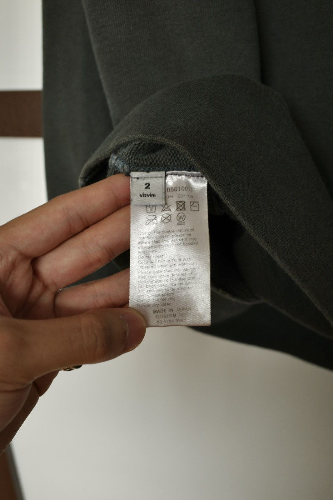 Visvim Visvim SS17 Jumbo Crew Sweat L/S (N.D.) Size US M / EU 48-50 / 2 - 8 Thumbnail