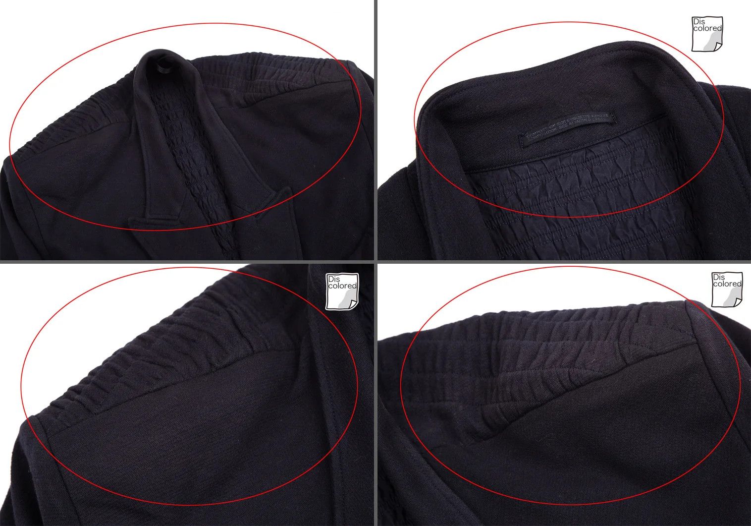 Yohji Yamamoto Yohji Yamamoto Double Jacket Navy M Size US M / EU 48-50 / 2 - 6 Thumbnail