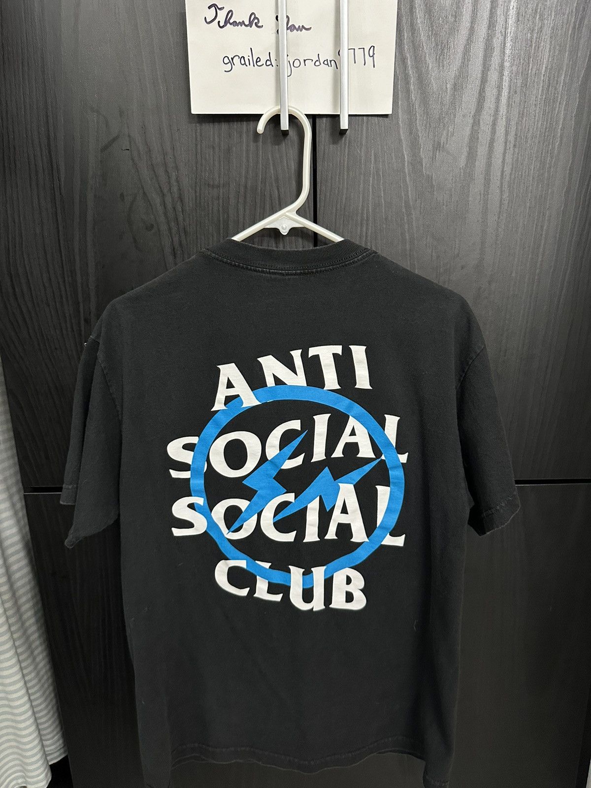 Anti Social Social Club × Fragment Design Anti Social Social Club x Fragment Bolt Tee Size US M / EU 48-50 / 2 - 5 Thumbnail