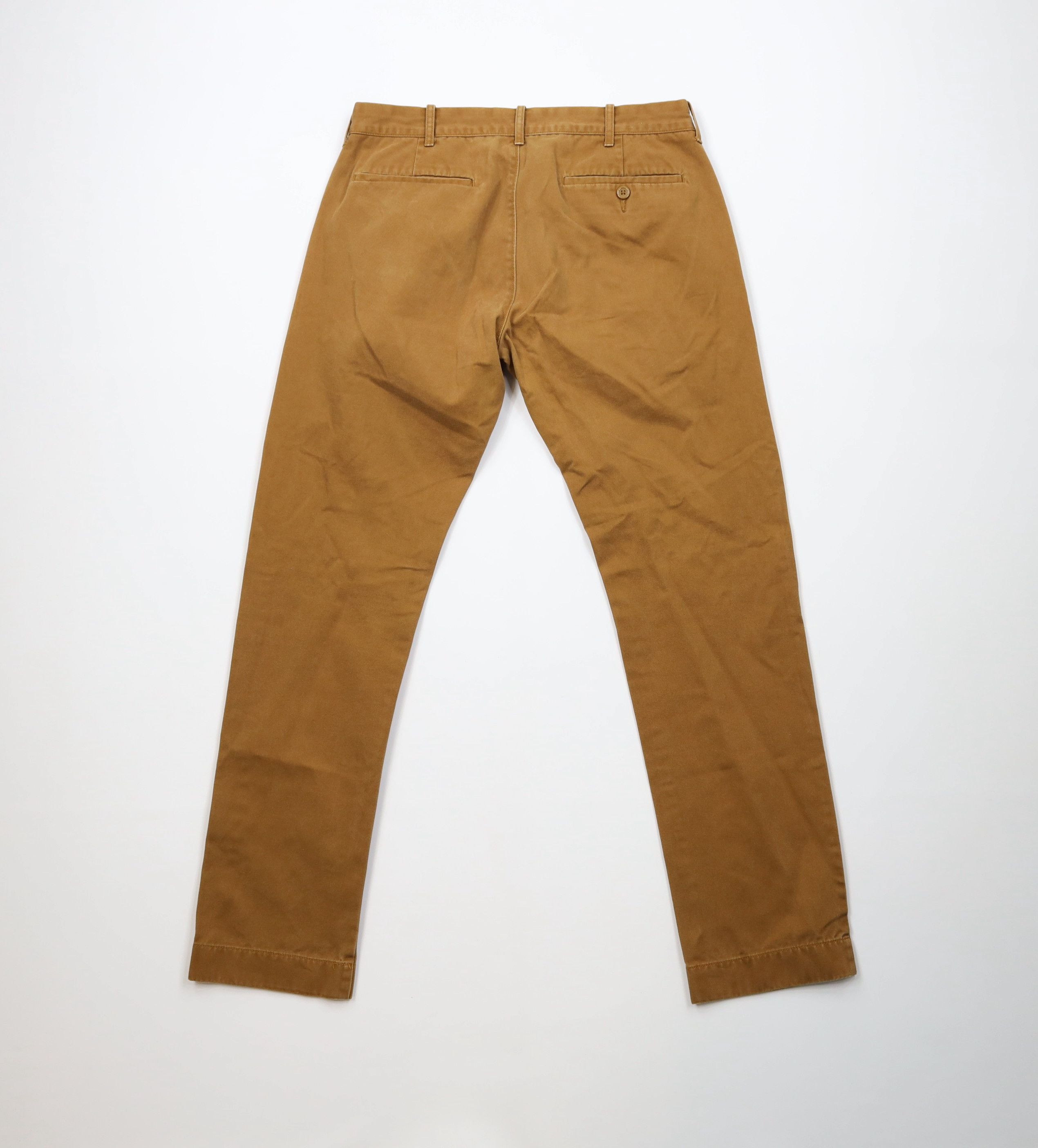J.Crew J Crew The Driggs Straight Leg Chino Pants Brown Cotton Size US 32 / EU 48 - 10 Thumbnail