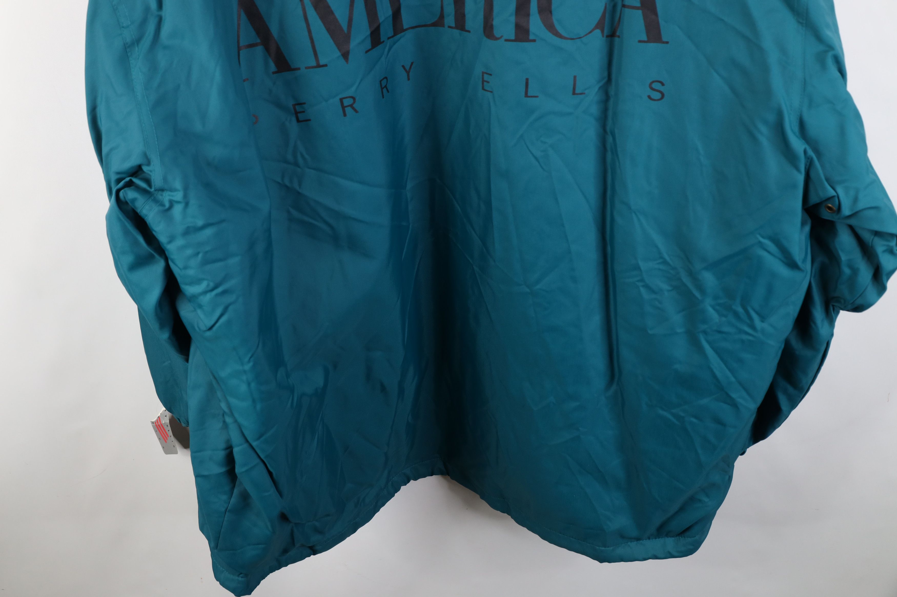 Perry Ellis Deadstock Vintage 90s Perry Ellis Lined Hooded Parka Jacket Size US XL / EU 56 / 4 - 13 Thumbnail