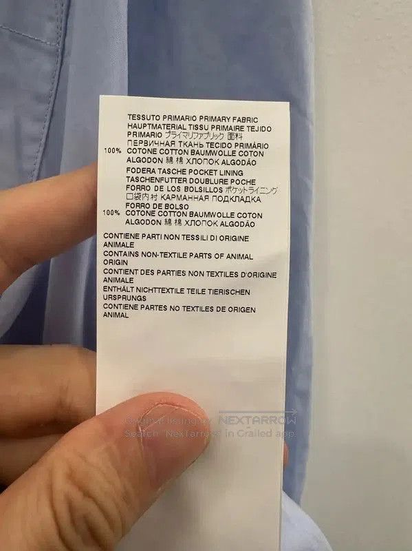 Maison Margiela Maison Margiela Blue Cotton Women's Dress . Size S / US 4 / IT 40 - 8 Thumbnail