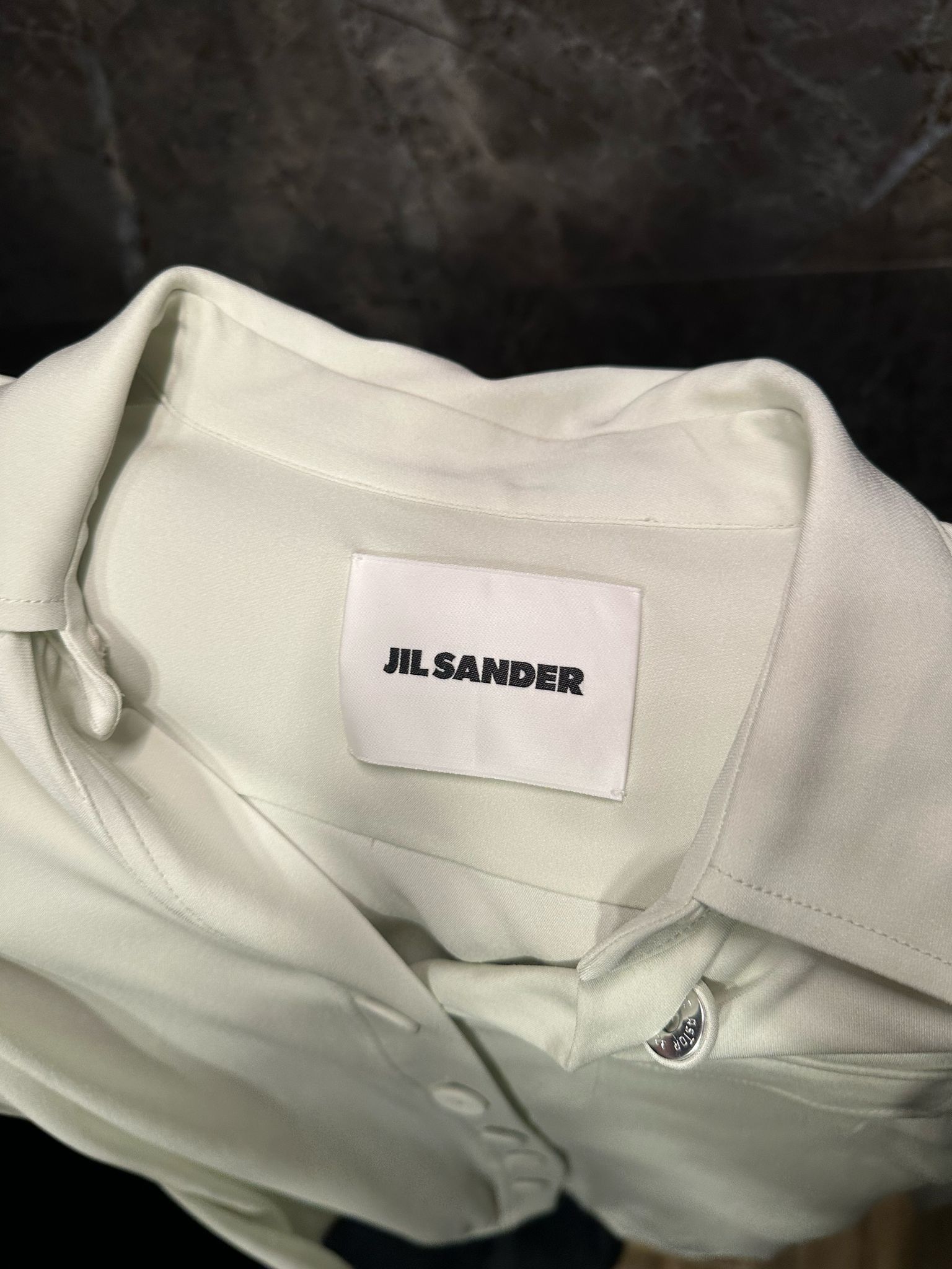 Jil Sander Jil Sander Ivory Viscose-Silk Shirt Size XS / US 0-2 / IT 36-38 - 3 Thumbnail