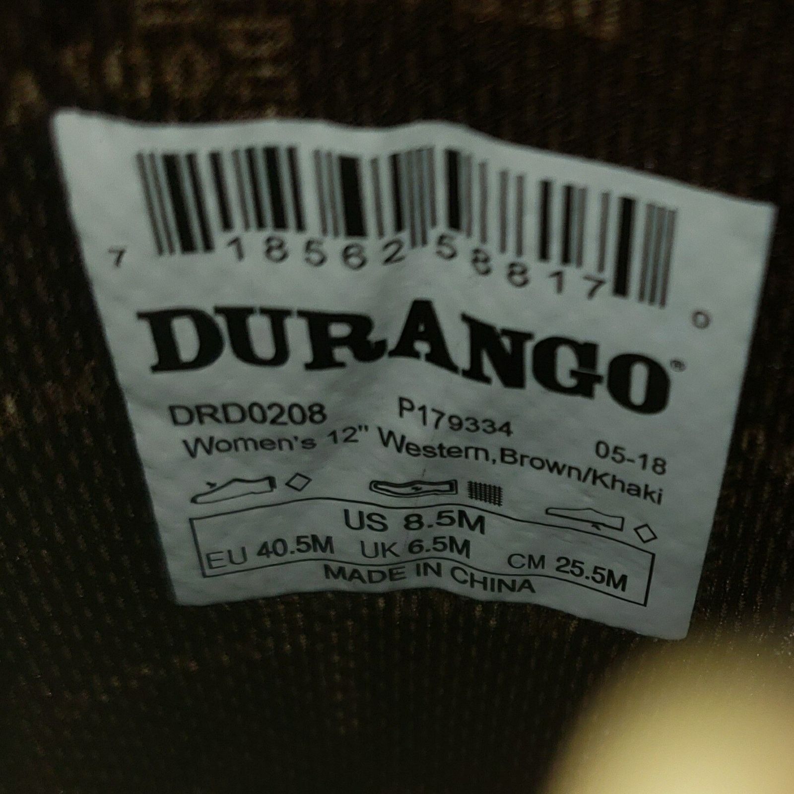 Durango Durango American Flag Womens Western Cowboy Boots Sz 8.5 Size US 8.5 / IT 38.5 - 9 Thumbnail