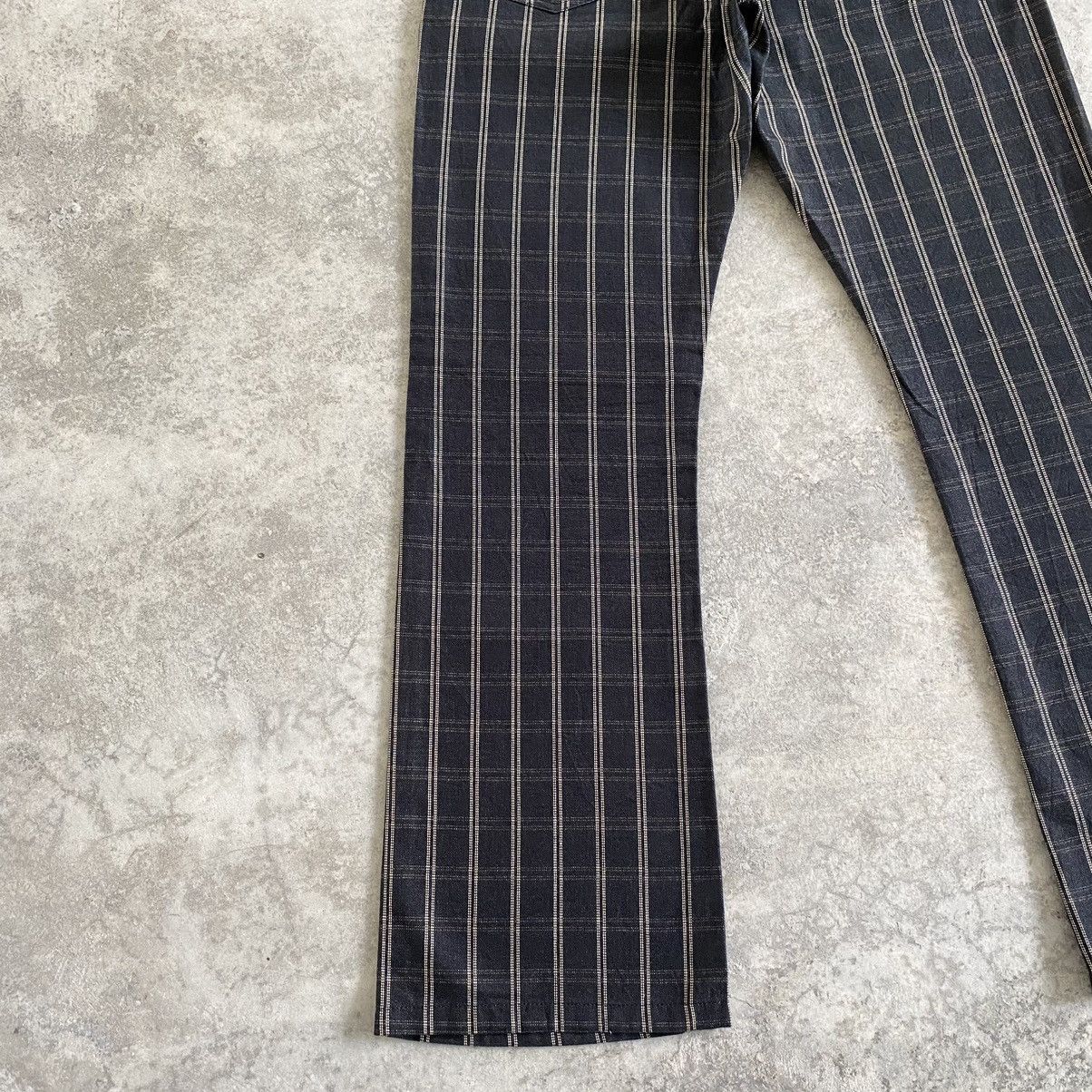 Vintage VTG Men’s Melrose Made In Japan Checker Flared Jeans Size US 30 / EU 46 - 16 Thumbnail