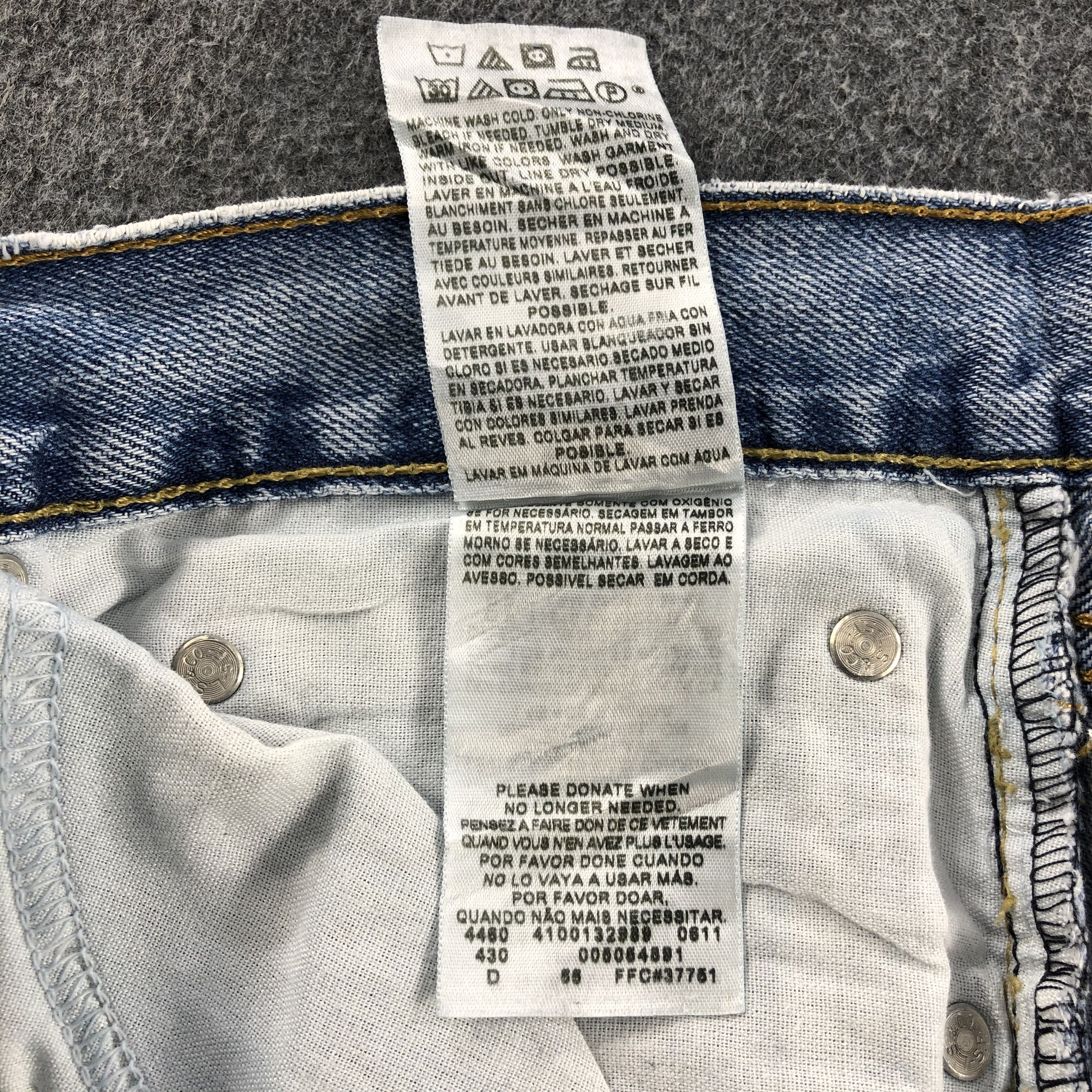 Levi's Light Wash Vintage Levis 505 Jeans-J1162 Size US 36 / EU 52 - 11 Thumbnail