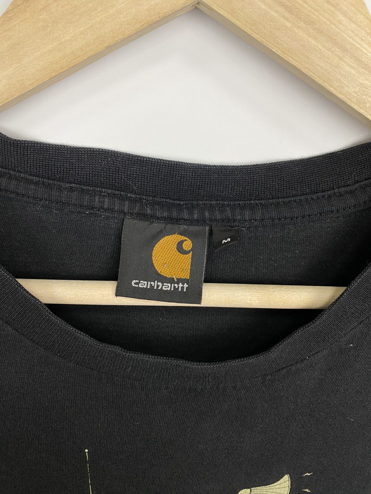 Carhartt × Carhartt Wip × Vintage 🇺🇸 Vintage 90s Carhartt T-Shirt Rare Retro Y2K Hype Size US M / EU 48-50 / 2 - 5 Thumbnail