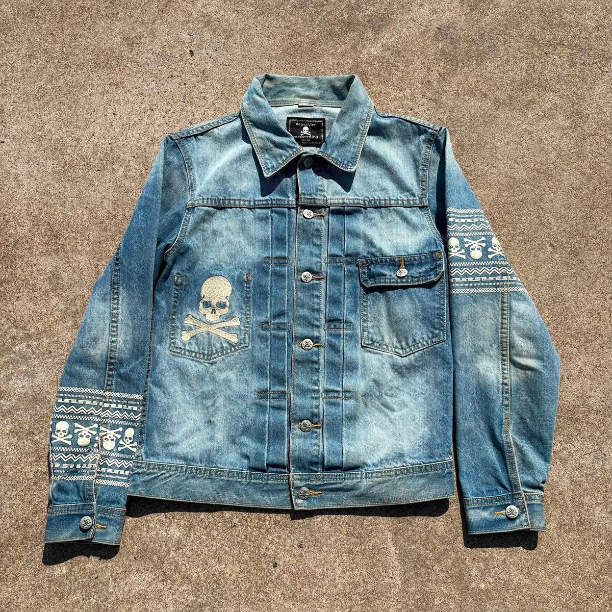 Mastermind Japan Mastermind Japan Skull Hardware Denim Jacket Size US M / EU 48-50 / 2 - 2 Thumbnail