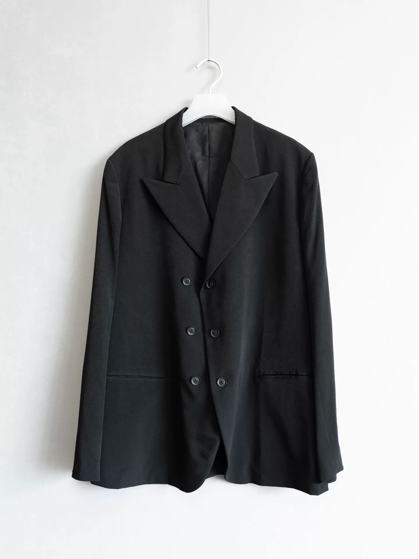 Yohji Yamamoto Yohji Yamamoto 24SS Double-Breasted Coat Size S / US 4 / IT 40 - 1 Thumbnail