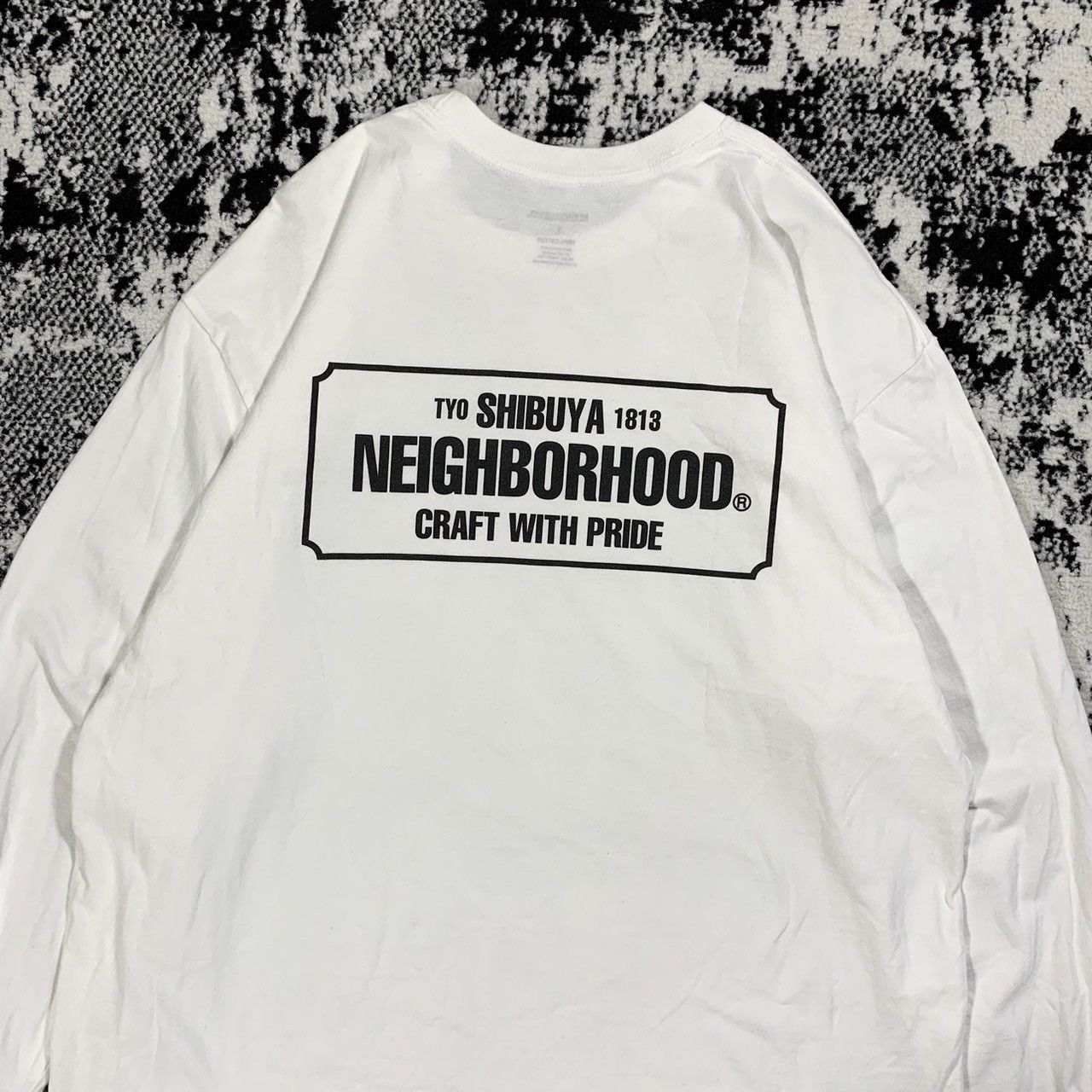 Japanese Brand × Neighborhood NEIGHBORHOOD SHIBUYA EXCLUSIVE LS TEE Size US L / EU 52-54 / 3 - 4 Thumbnail