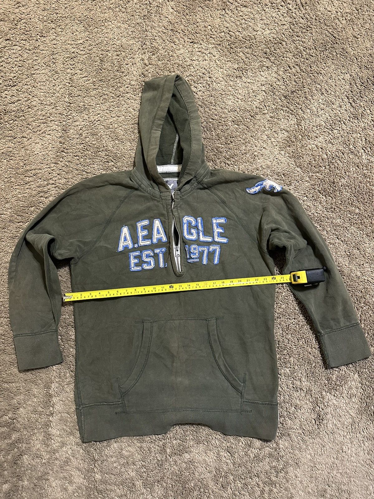 American Eagle Outfitters × Vintage Vintage American Eagle “triple forest” hoodie 00s size xl Size US XL / EU 56 / 4 - 5 Thumbnail