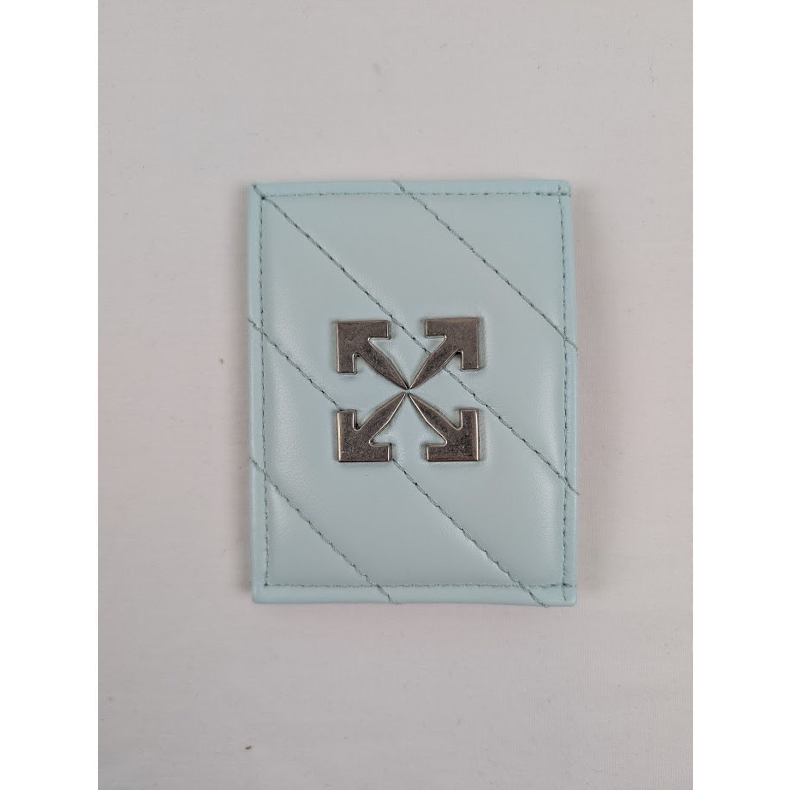 Off-White o1rshd1 DUP / Size: OS / Jack Hammer Card Case in Light Blue Size ONE SIZE - 3 Thumbnail