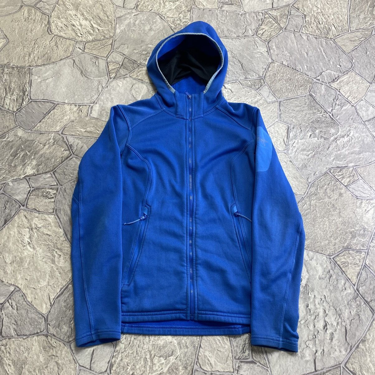 Arc'teryx Vintage Arcteryx Polartec Zip Hoodie Fleece Jacket Blue Size US XS / EU 42 / 0 - 1 Thumbnail