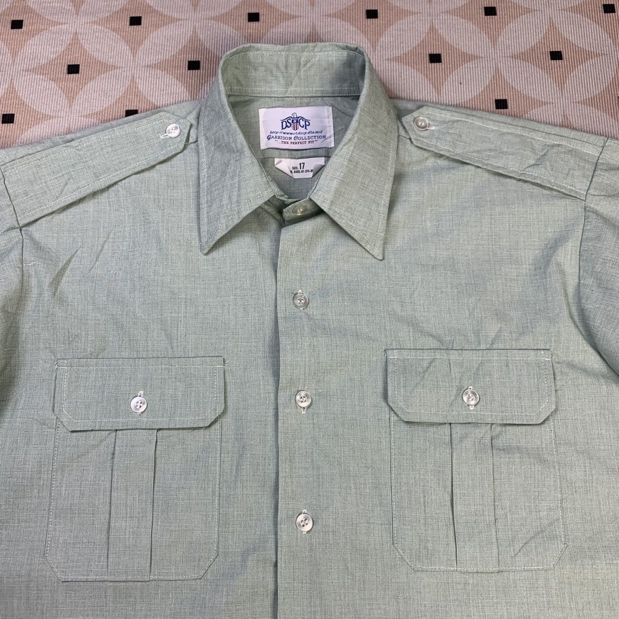 Vintage Vintage DSCP Garrison Collection Military Shirt Mens Green Size US XL / EU 56 / 4 - 3 Thumbnail