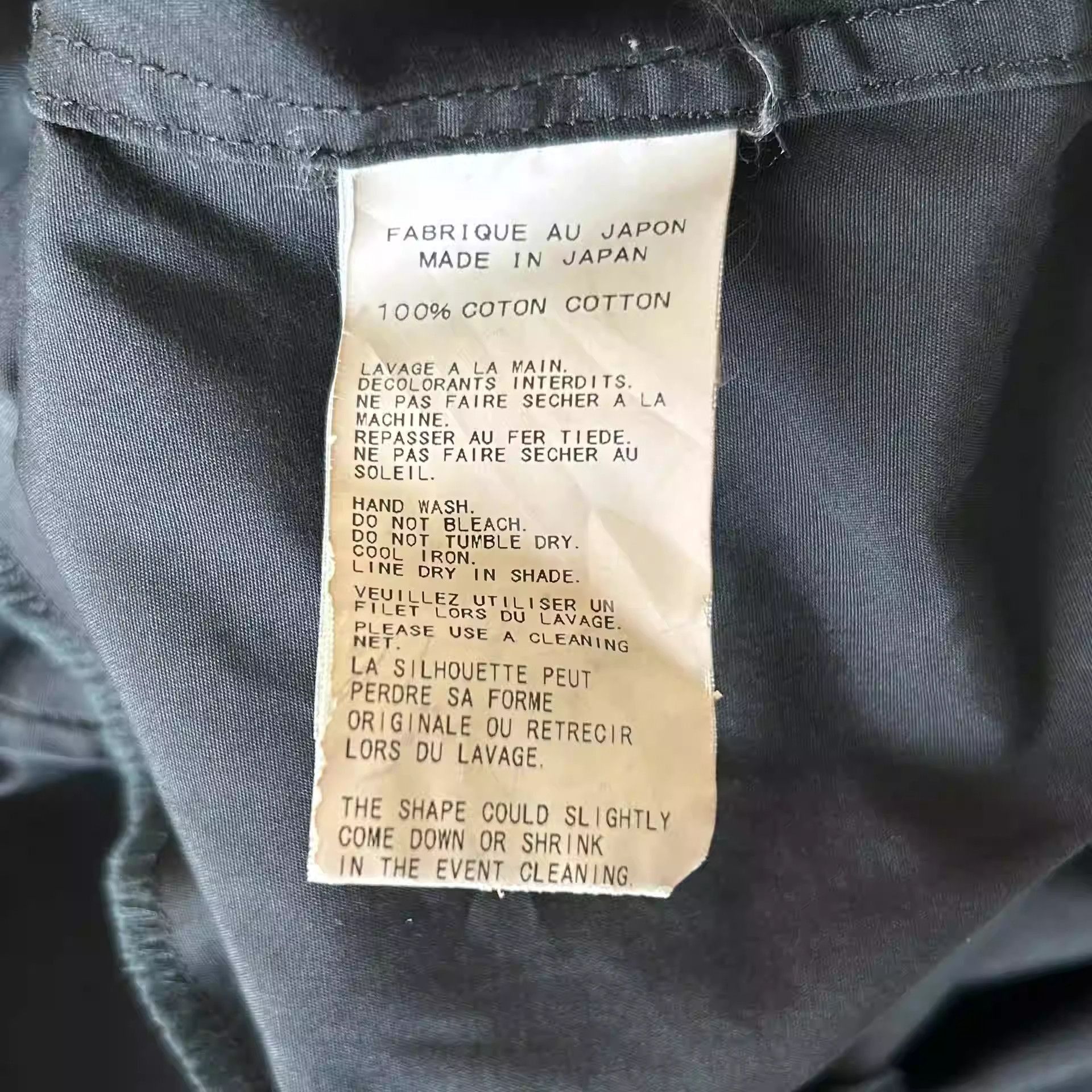 Yohji Yamamoto Yohji Yamamoto 12aw Pin collar Shirt-2505 Size US M / EU 48-50 / 2 - 3 Thumbnail