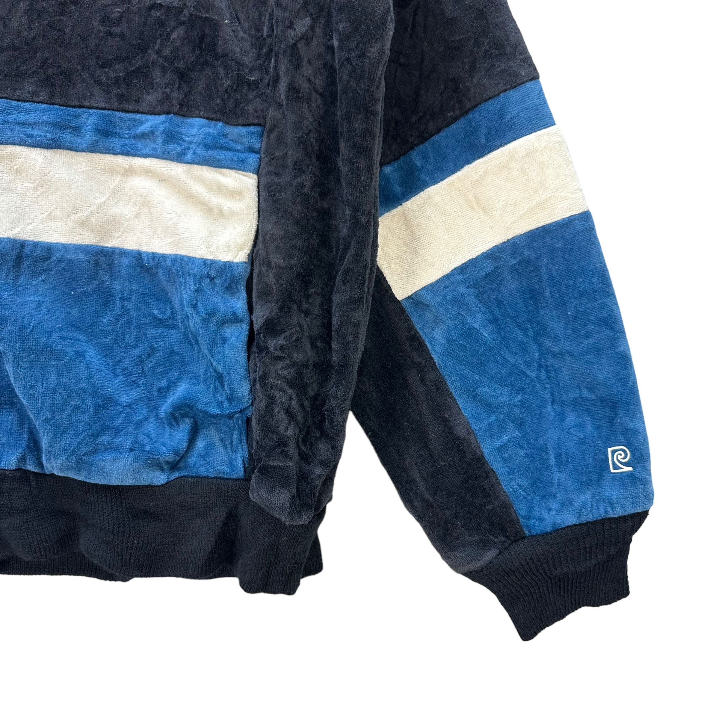 Pierre Cardin 90's PIERRE CARDIN COLORBLOCK VELVET JACKET #8615-017 Size US L / EU 52-54 / 3 - 5 Thumbnail