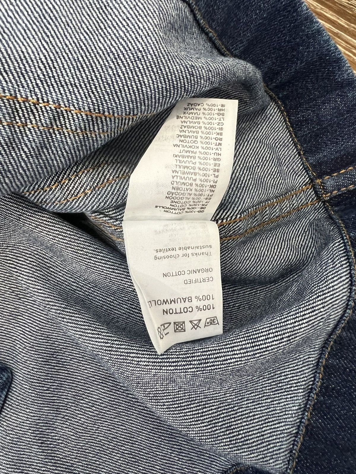 Merz B. Schwanen Merz b. Schwanen CROPPED WORKER'S DENIM JACKET Size US XL / EU 56 / 4 - 5 Thumbnail