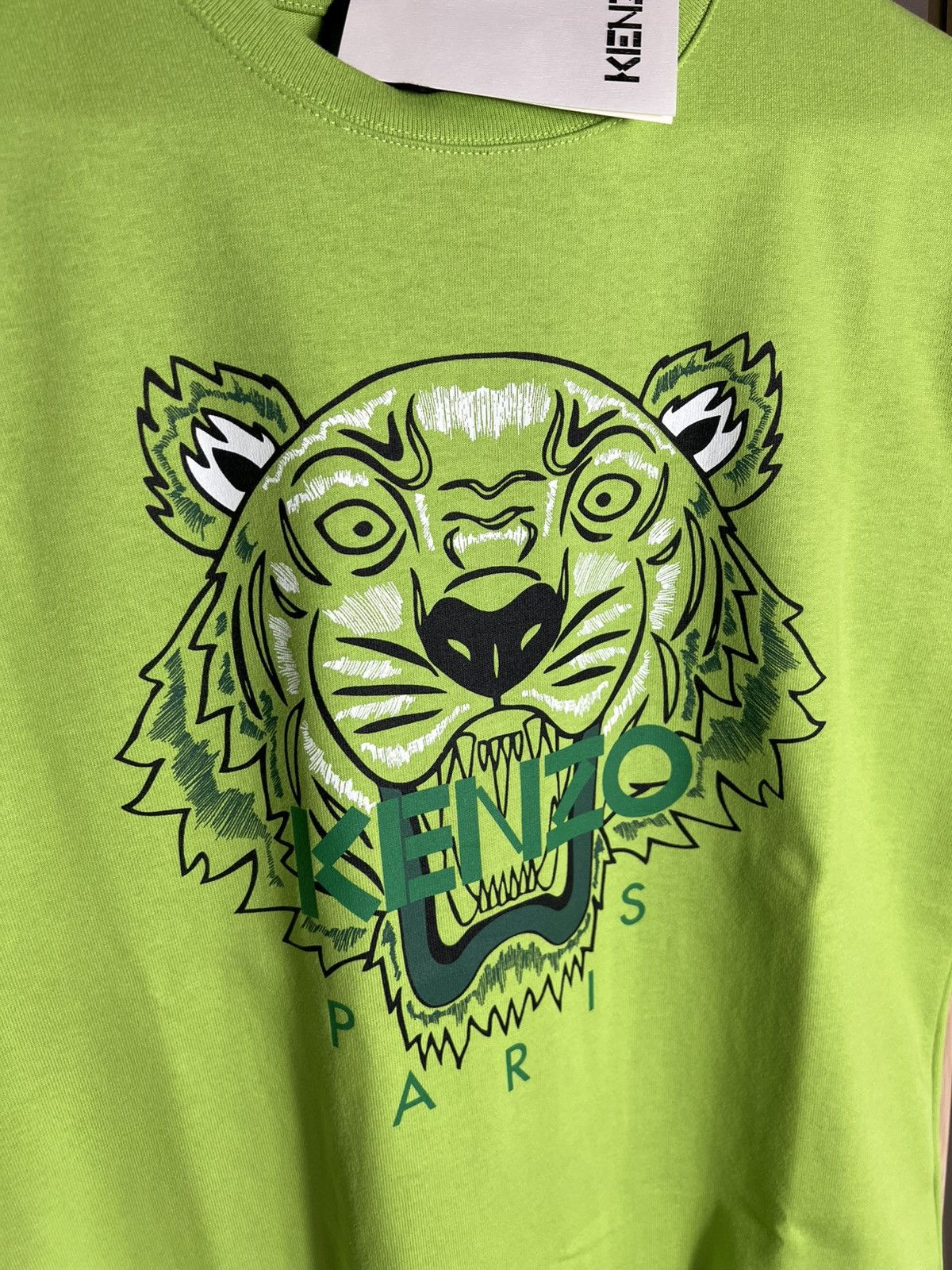 Kenzo Kenzo M T-Shirt Tee Big logo tiger Green Men’s Y2K Size US M / EU 48-50 / 2 - 5 Thumbnail