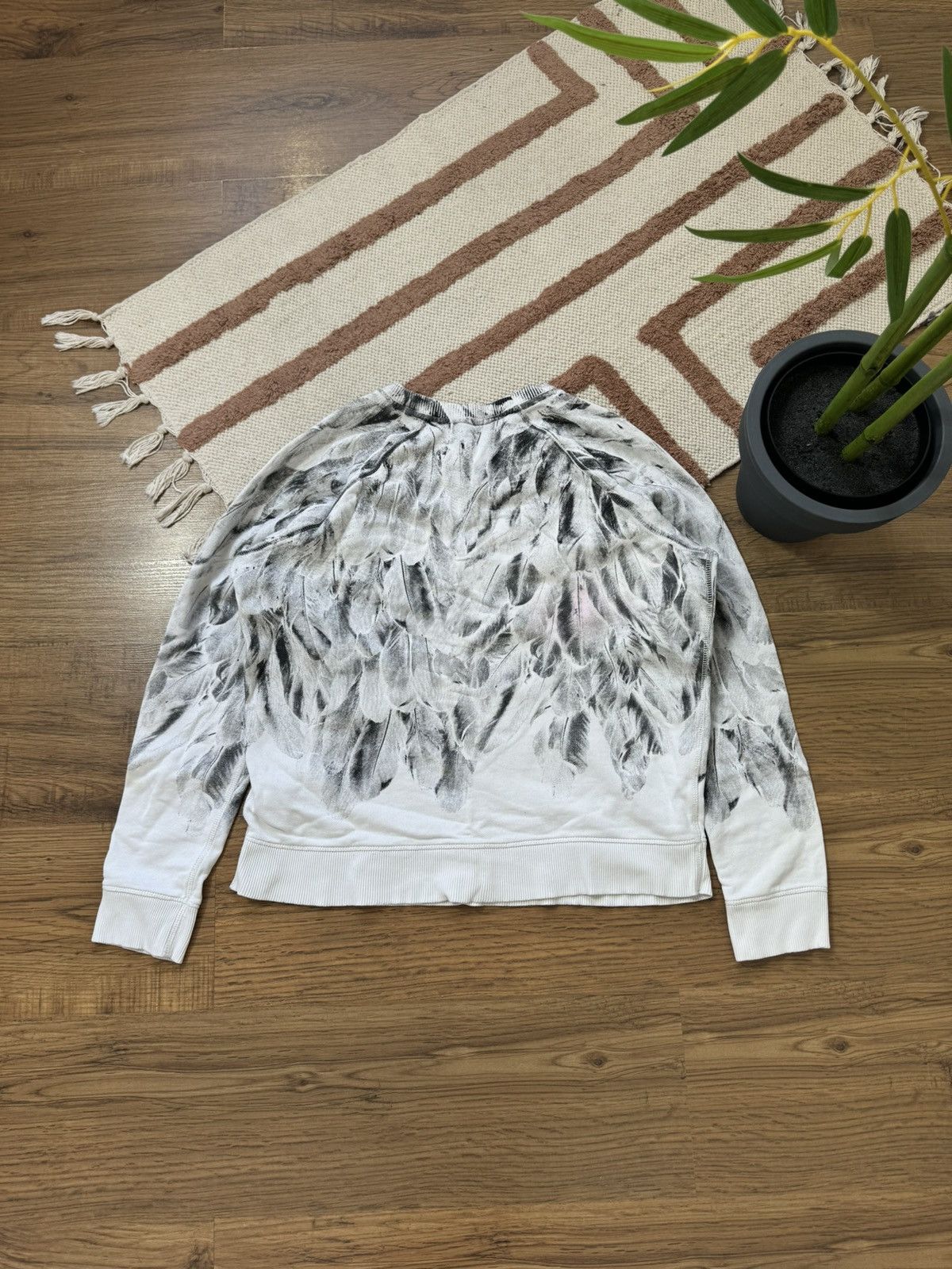 Diesel VINTAGE DIESEL FEATHERS SWEATSHIRT Size M / US 6-8 / IT 42-44 - 6 Thumbnail