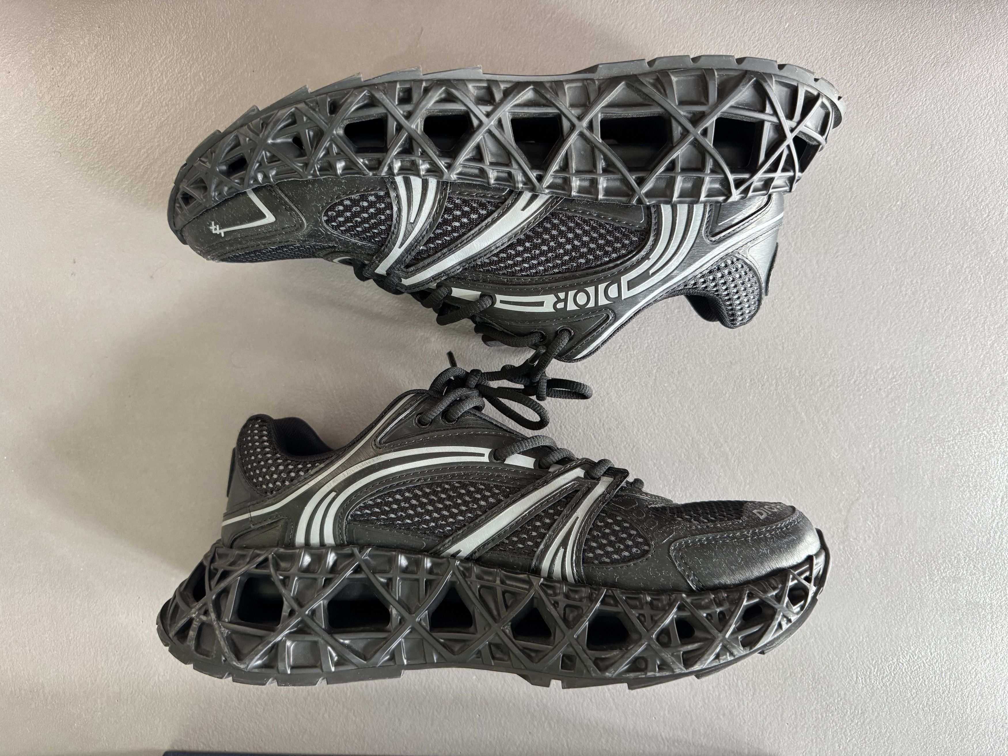 Dior Dior B35 NXXT Technical Fabric and Mesh Sneakers Size US 10 / EU 43 - 3 Thumbnail