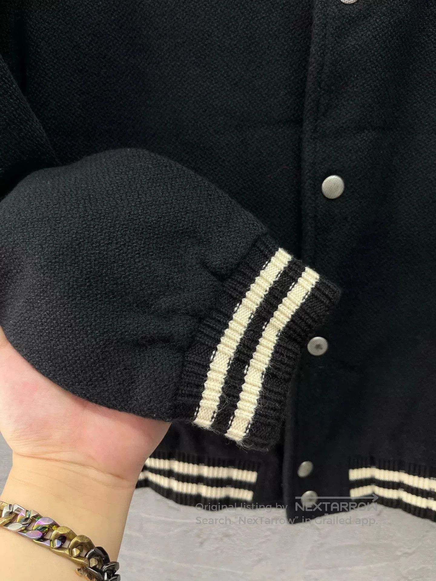 Saint Laurent Paris Saint Laurent Embroidered Back Baseball Jacket. Size US M / EU 48-50 / 2 - 4 Thumbnail