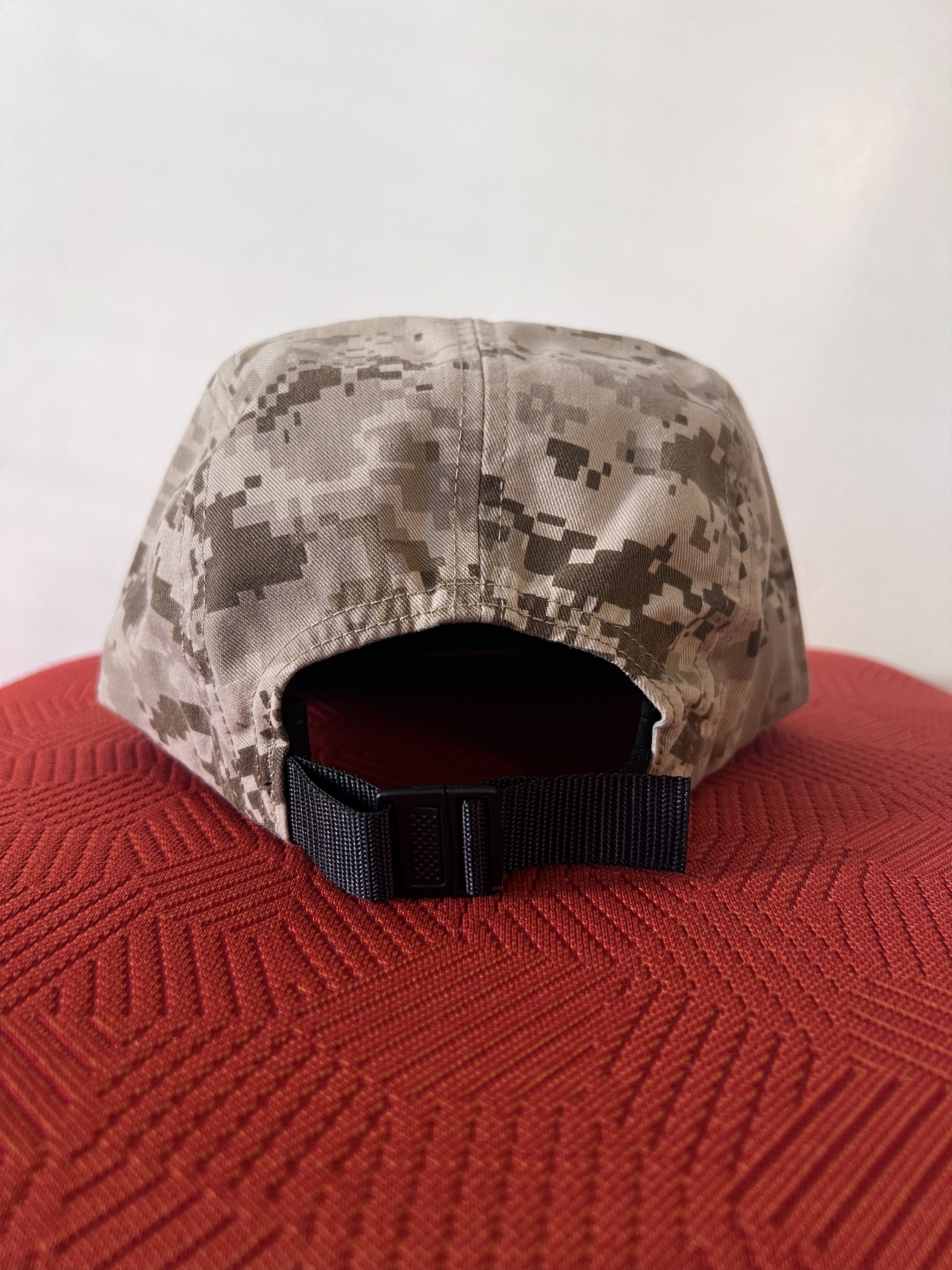 Supreme Supreme NYCO Twill Camp Cap from FW17 in Tan Digi Camo Size ONE SIZE - 2 Thumbnail
