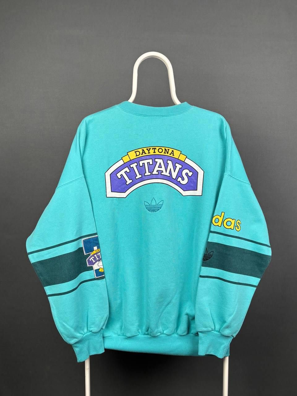 Adidas Adidas Titans Daytona 1993 Sweatshirt & Sweatpants Size M Size US 32 / EU 48 - 2 Thumbnail