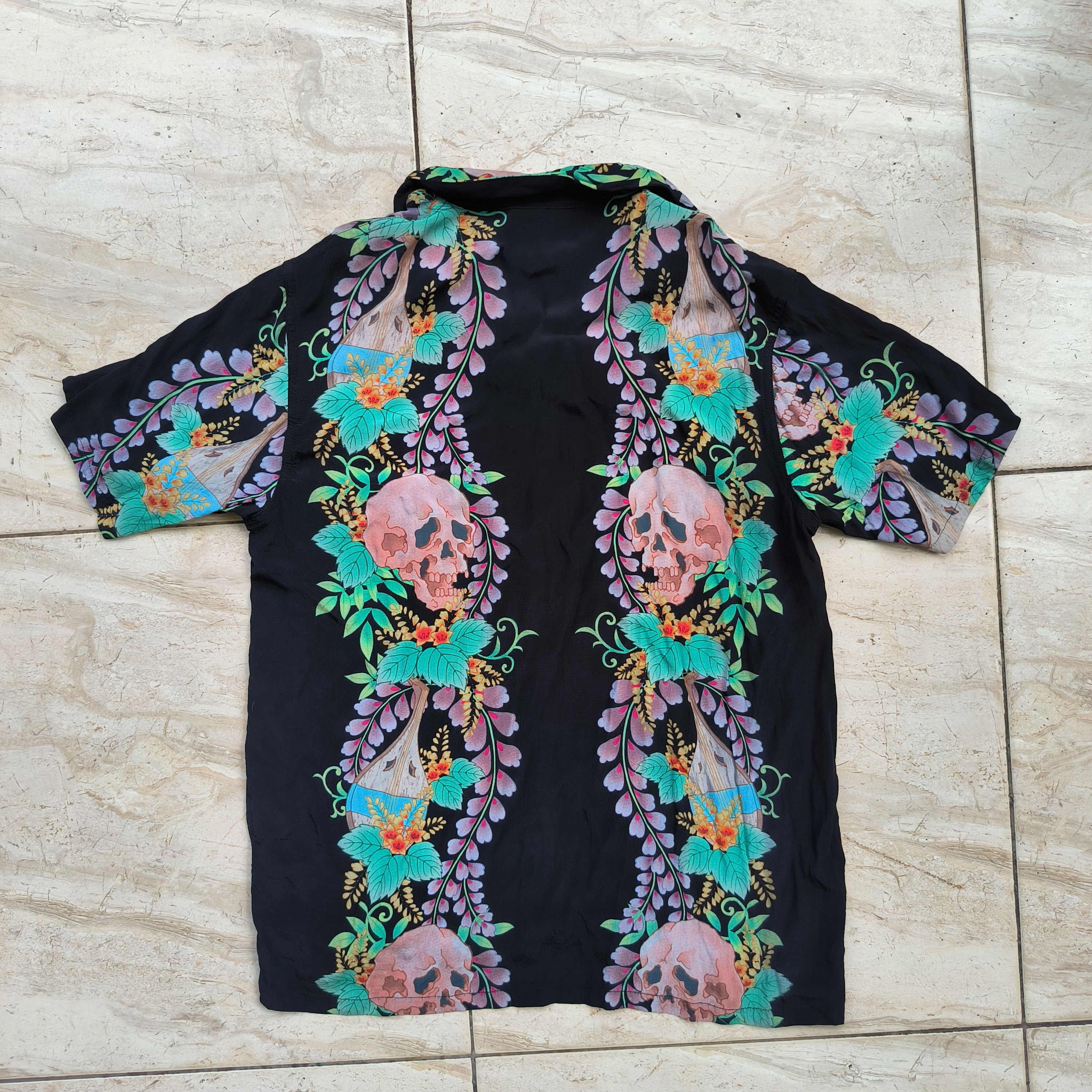 Japanese Brand Cropped Hearts Japan Hawaiian Skull Size US L / EU 52-54 / 3 - 7 Thumbnail