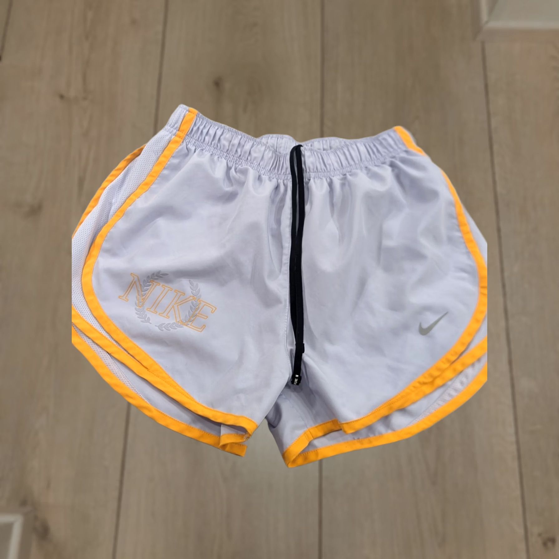 Nike Nike Lined Running Shorts Womens S Dri-Fit Reflective 3 in Inseam Spell Out Size 28" / US 6 / IT 42 - 1 Thumbnail