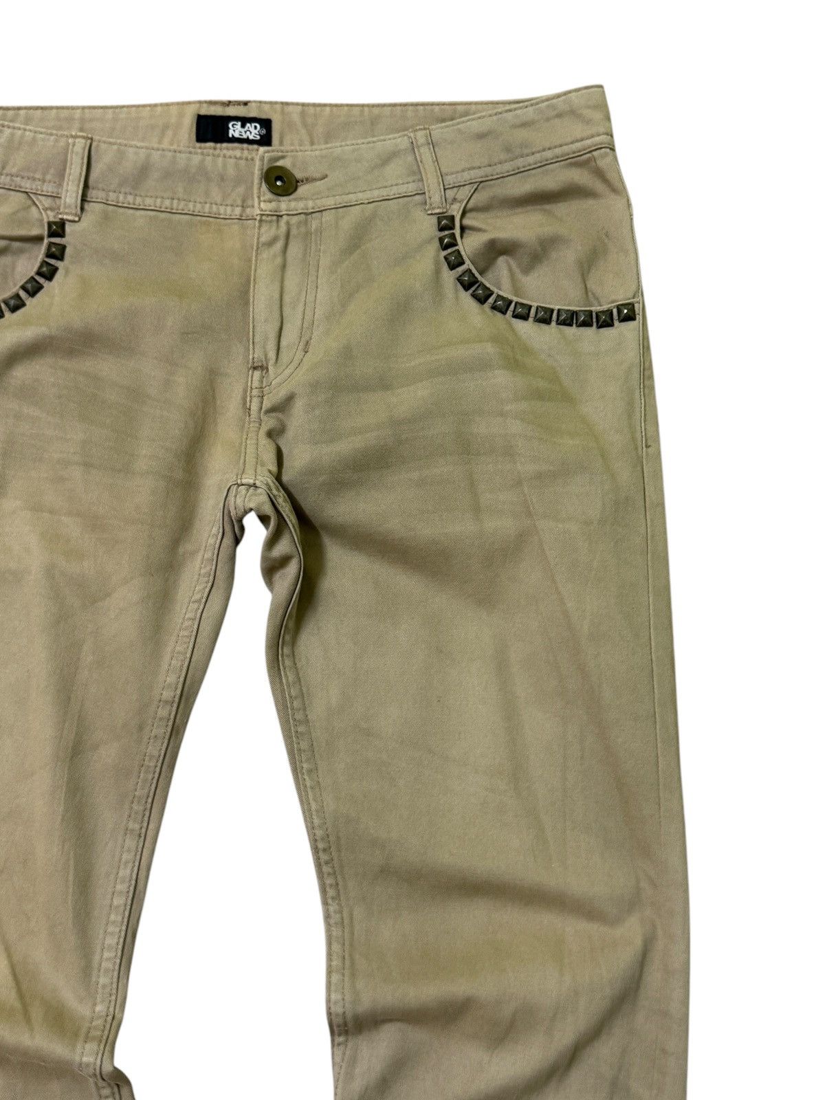 Hysteric Glamour GLAD NEWS STUDDED CLAW MARKS At POCKET PANT Size US 33 - 5 Thumbnail