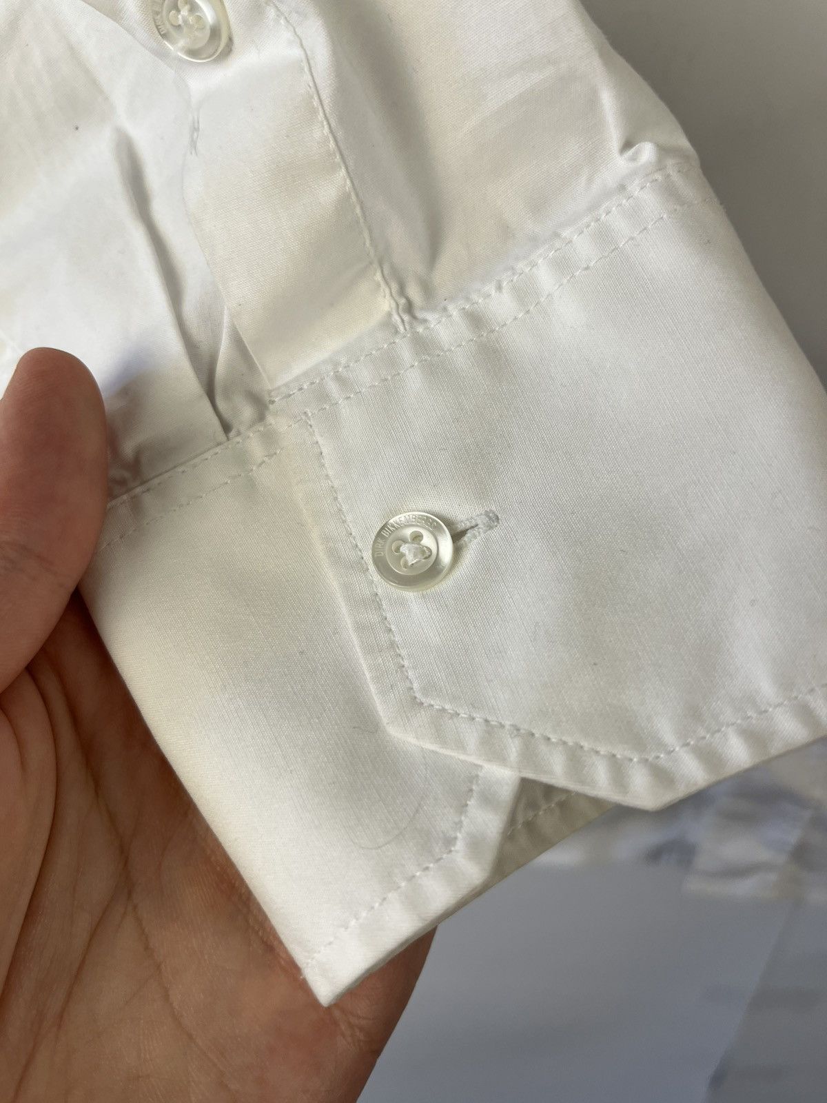 Dirk Bikkembergs Dirk Bikkembergs Luxury Classic Cotton Shirt Button Up Size US L / EU 52-54 / 3 - 5 Thumbnail