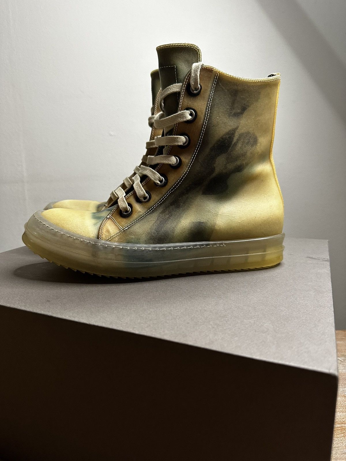 Rick Owens *holy grail* Babel ramones! Size US 7.5 / EU 40-41 - 3 Thumbnail