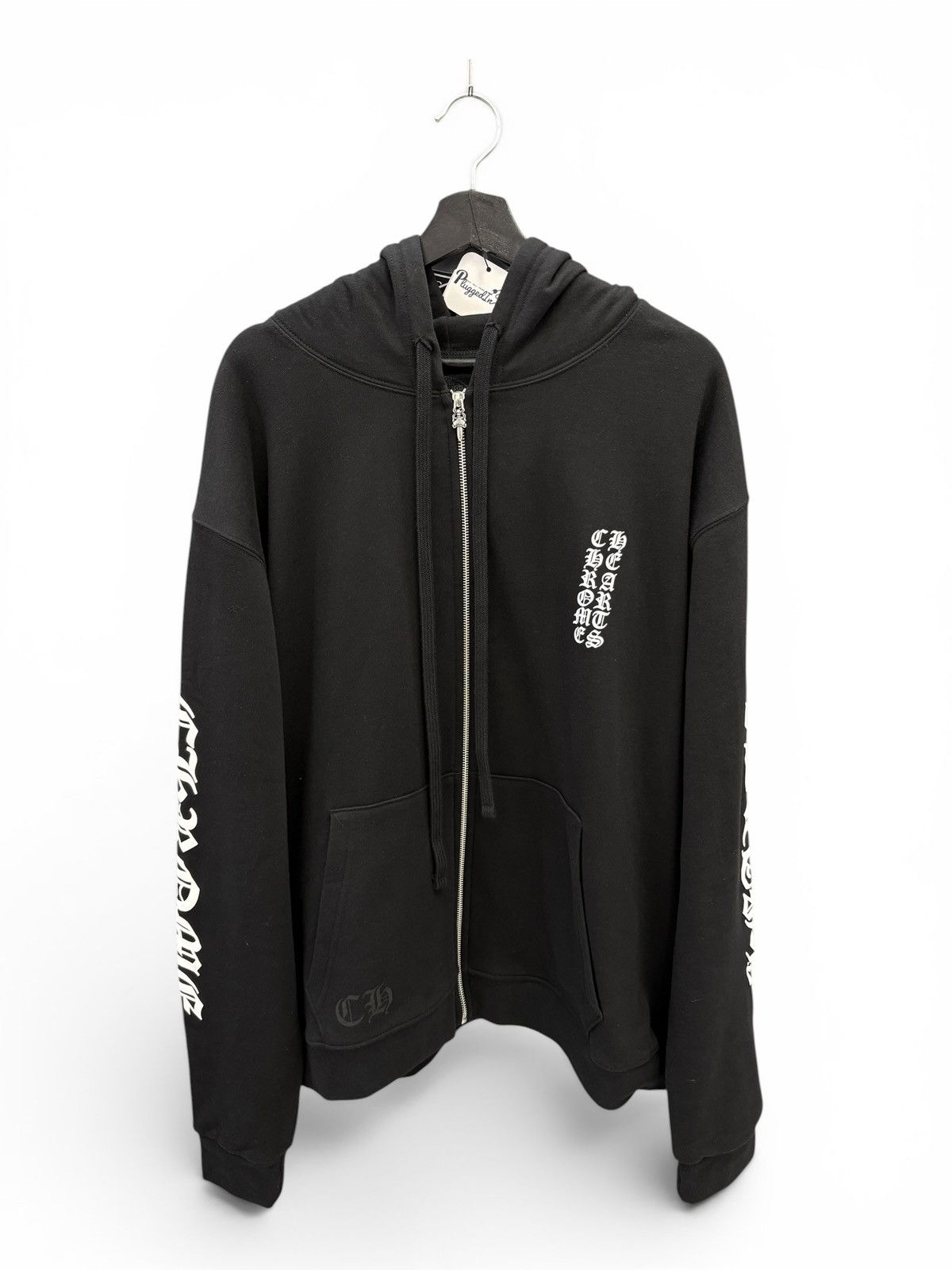 Chrome Hearts Chrome Hearts Y NOT Embroidered Thermal Zip-Up