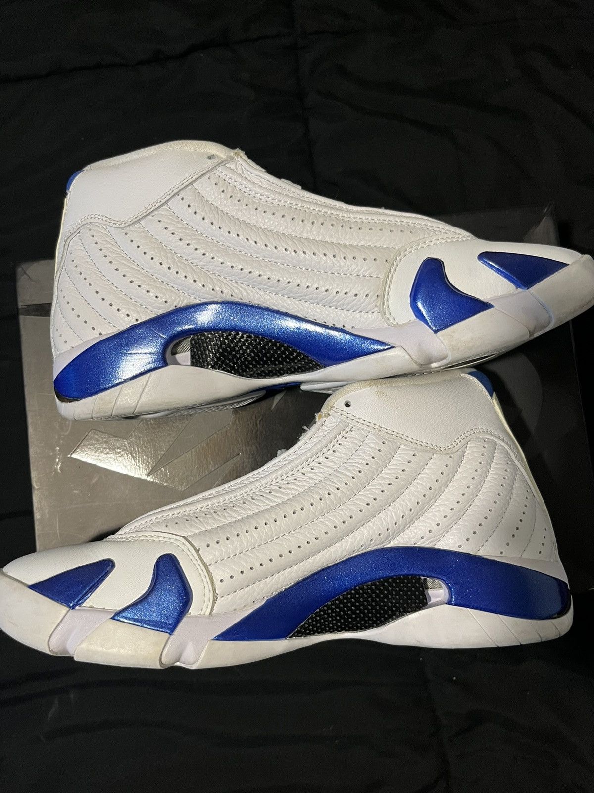 Jordan Brand Air Jordan 14 Hyper Royal Size US 8 / EU 41 - 2 Thumbnail