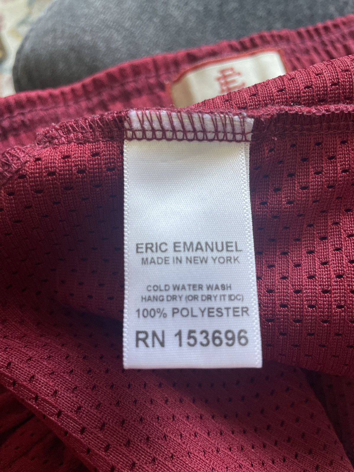 Eric Emanuel Eric Emanuel Maroon Shorts Size L Size US 32 / EU 48 - 4 Thumbnail