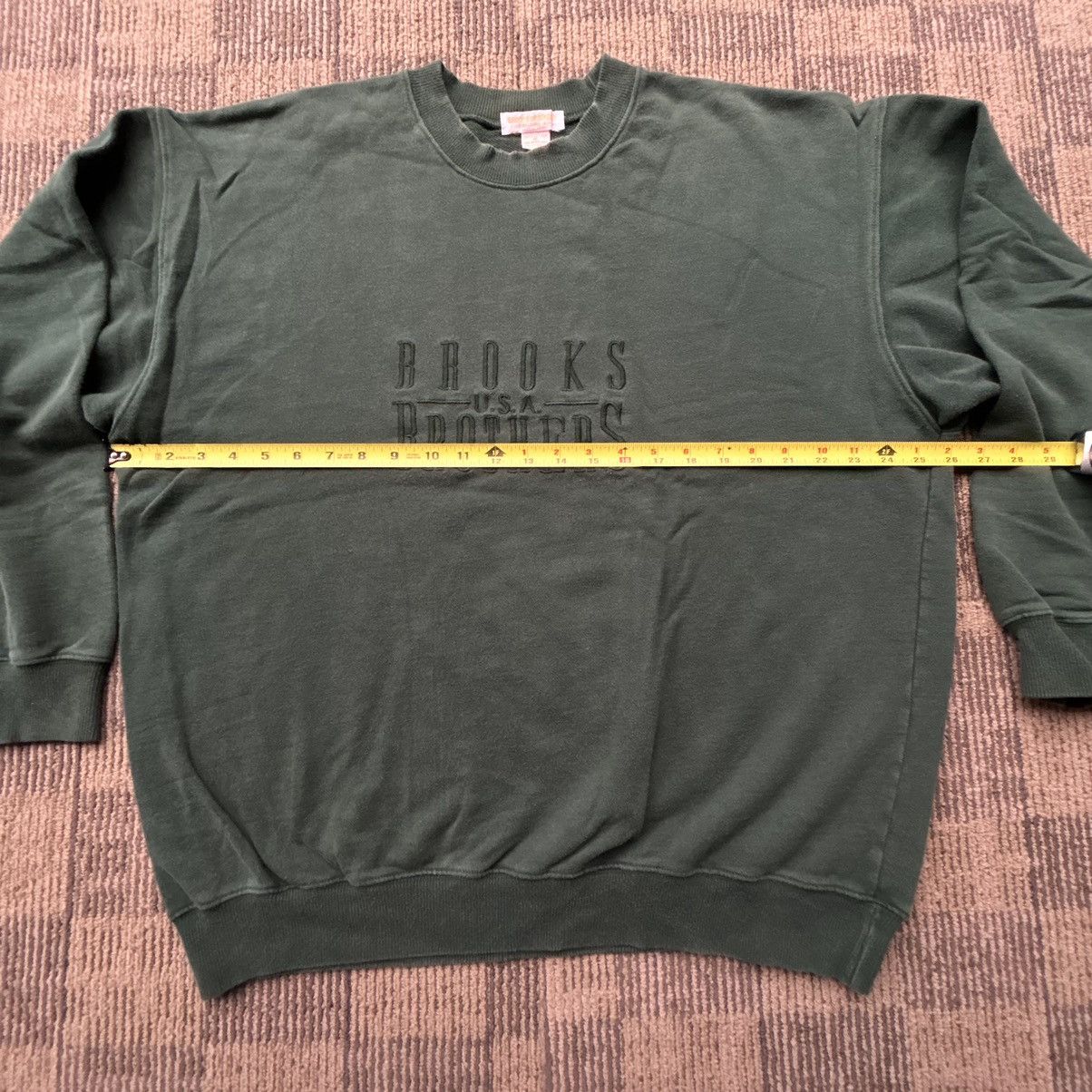 Brooks Brothers Vintage Brooks Brothers USA Embroidered Crewneck Sweatshirt Size US XL / EU 56 / 4 - 6 Thumbnail