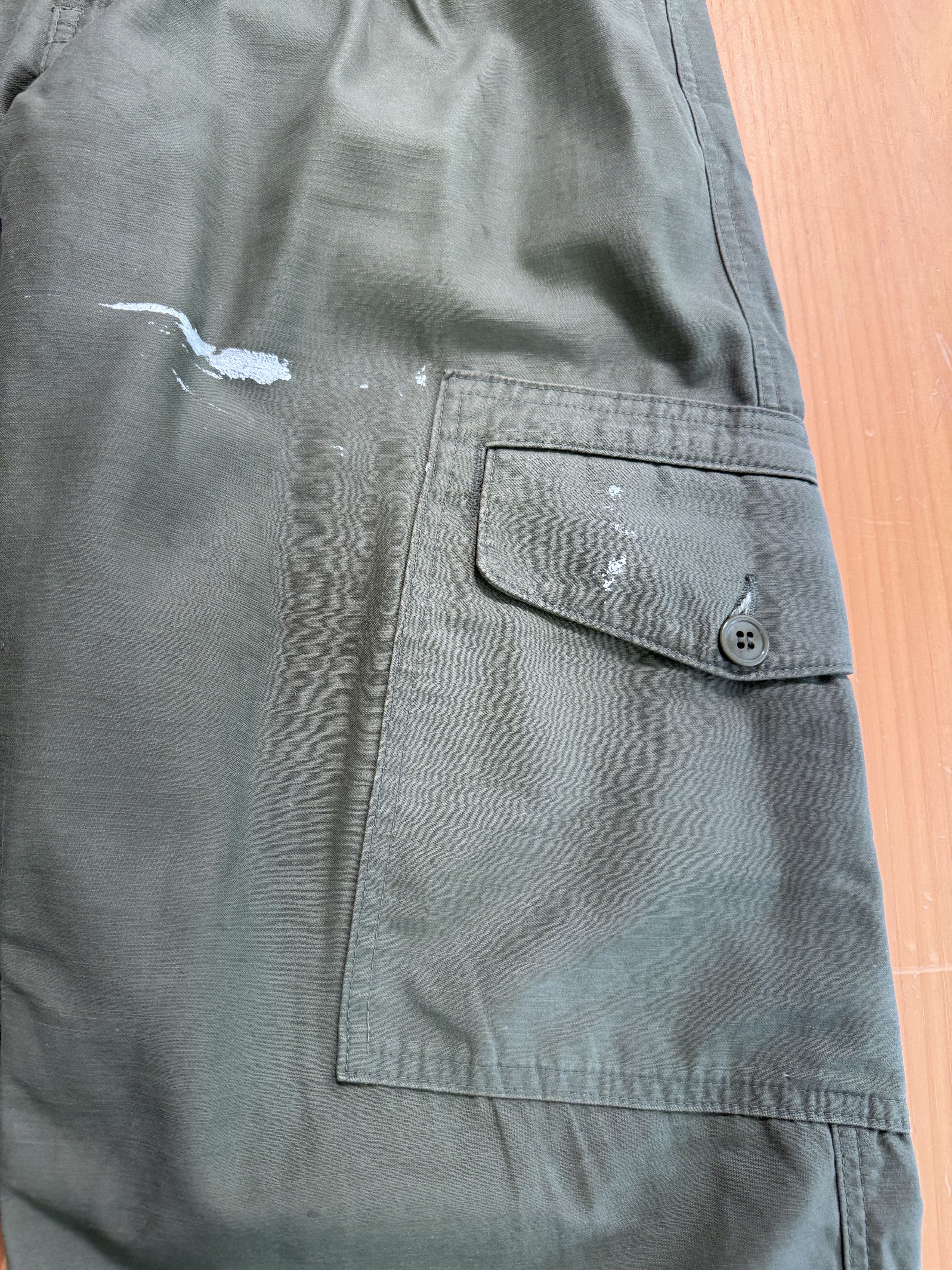 Junya Watanabe AD 2017 Cargo Paint Pants Size US 32 / EU 48 - 3 Thumbnail