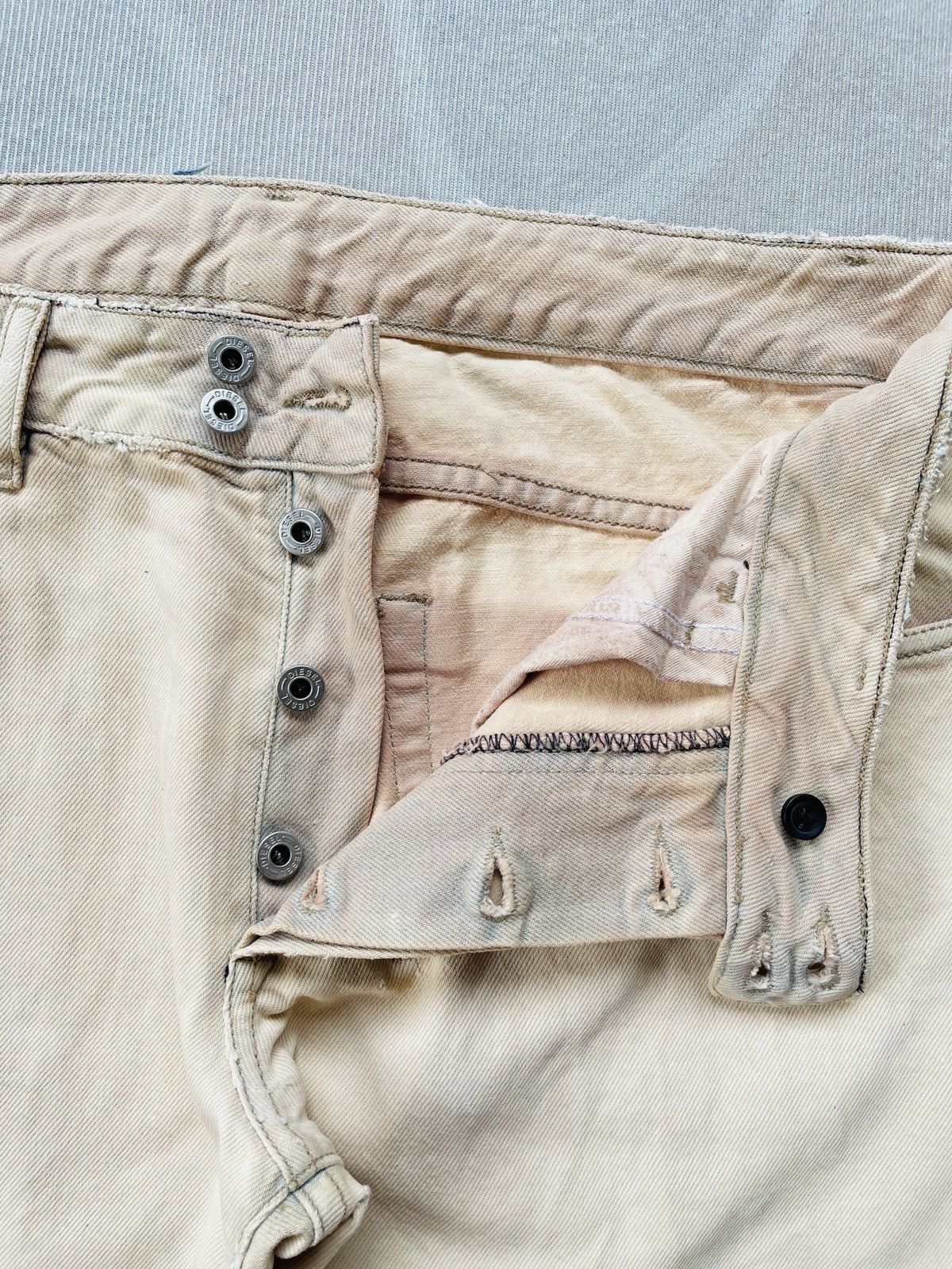 Diesel Diesel Distressed Jeans (P74) Size US 32 / EU 48 - 6 Thumbnail