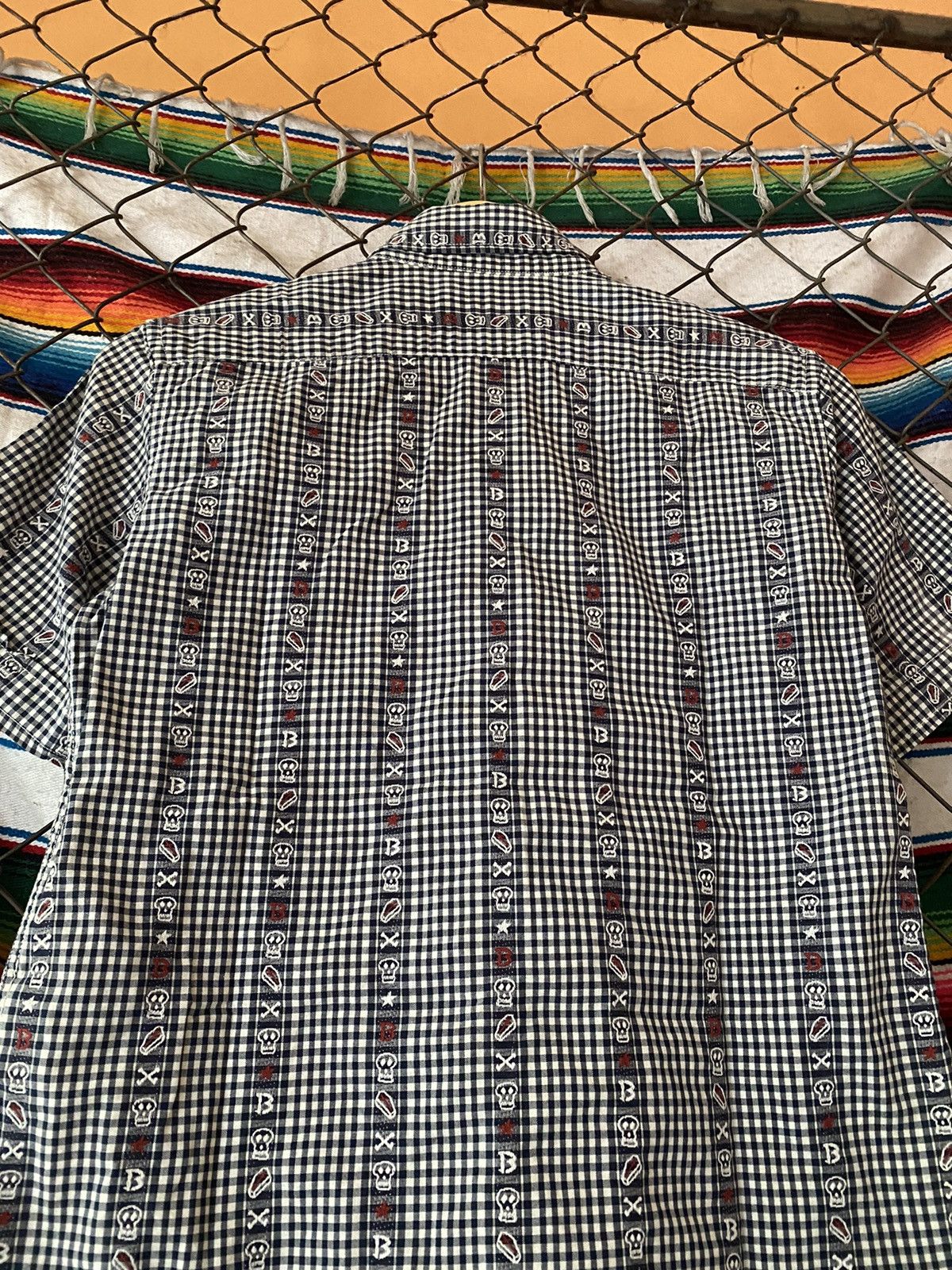 Hysteric Glamour Y2k Hysteric Glamour skull plaid shirt Size US S / EU 44-46 / 1 - 7 Thumbnail